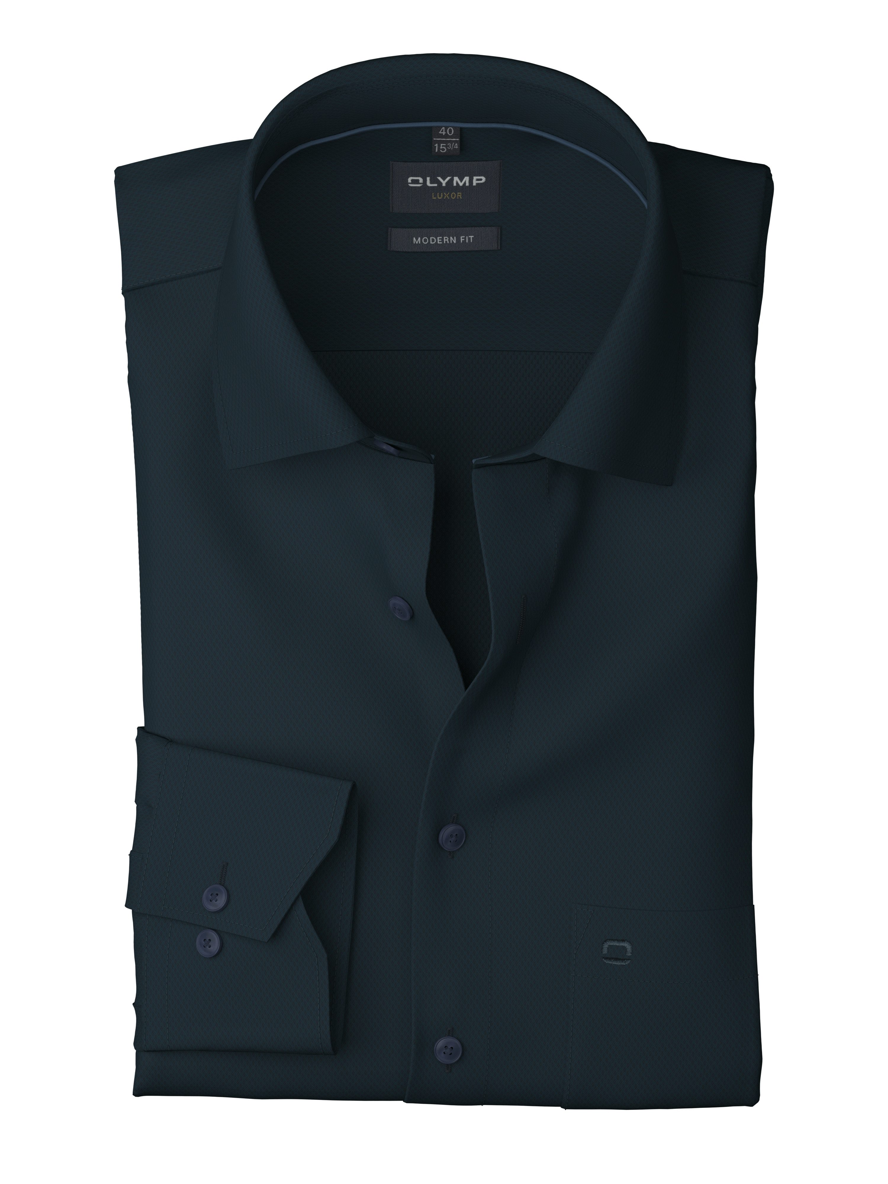 OLYMP Businesshemd Luxor modern fit feine Struktur, Modern Fit, New Kentkra günstig online kaufen