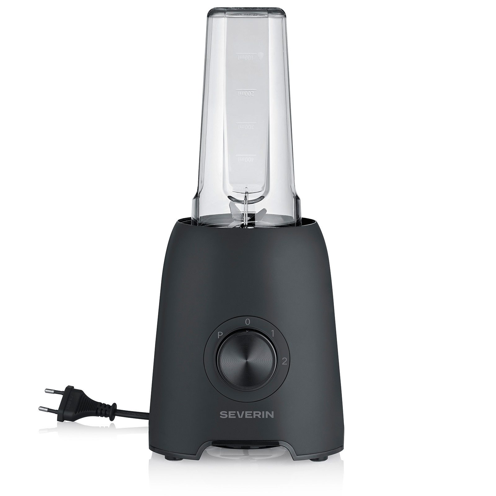 Severin Standmixer SM 3724 Pro, Pro Standmixer mit 600 W, Edelstahlklinge und 2 Stufen
