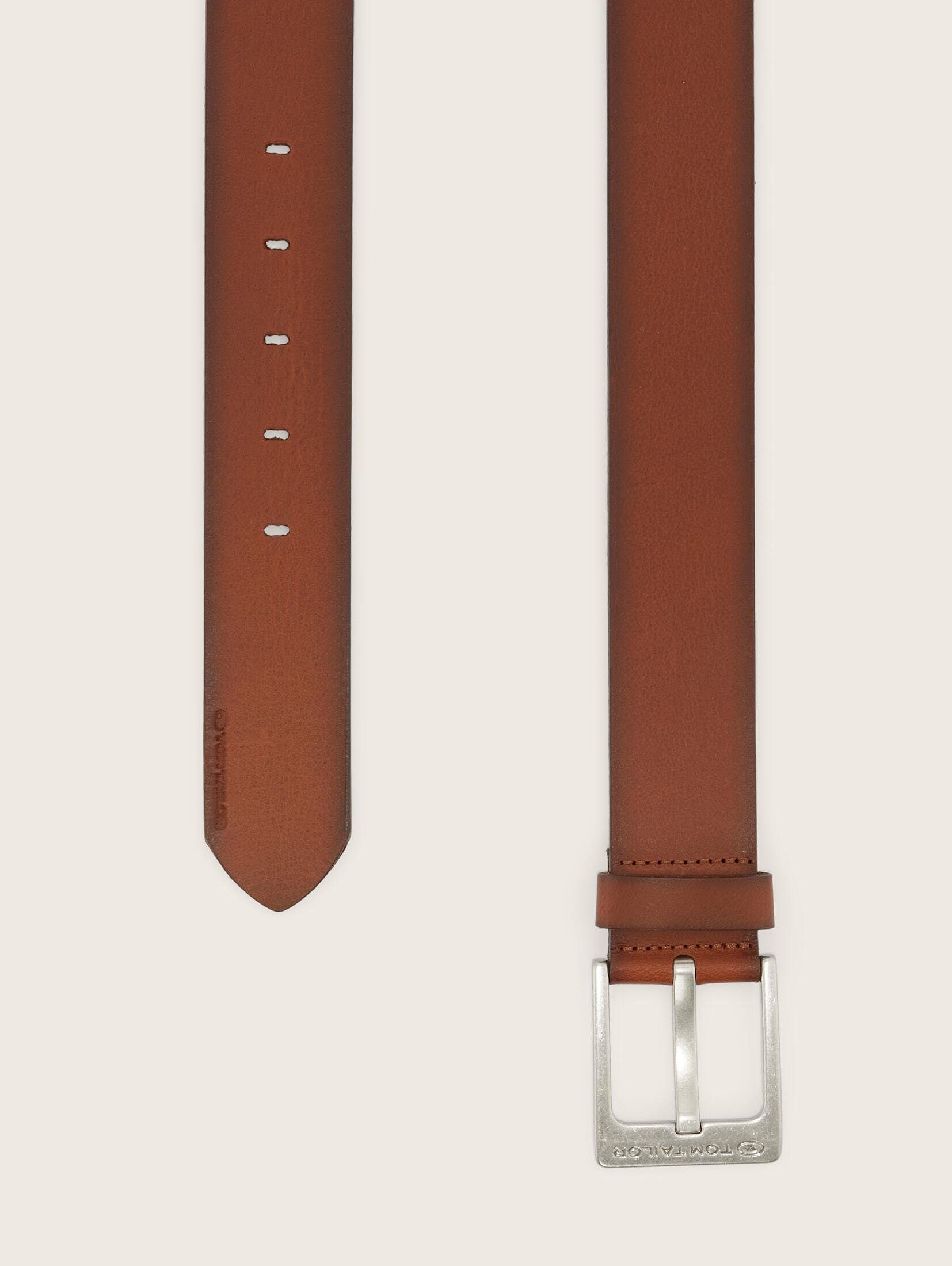 TOM TAILOR Ledergürtel TTCALVINPLUS 4 cm günstig online kaufen