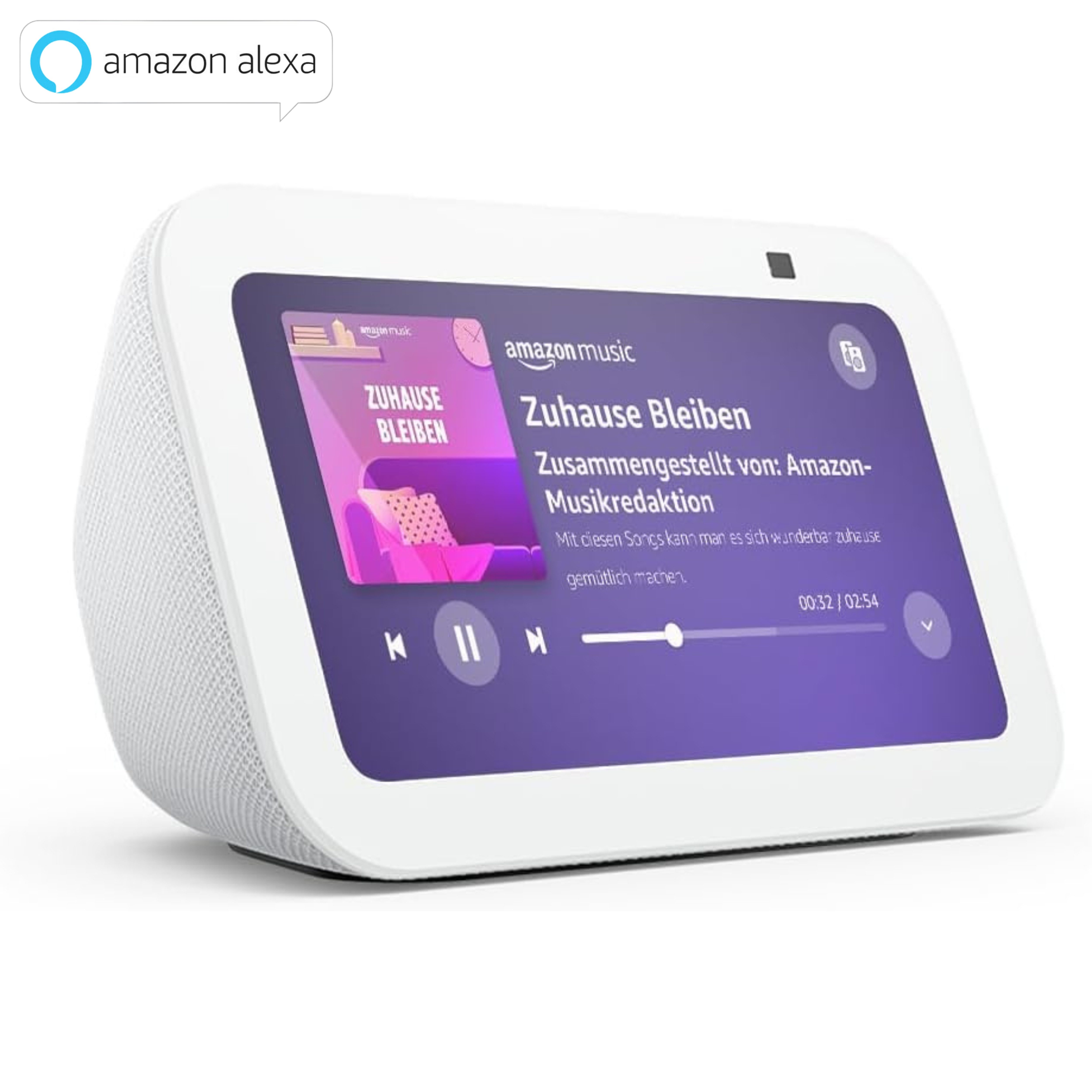 Echo Show 5 (Neueste Generation), Kompakter smarter Touchscreen Lautsprecher