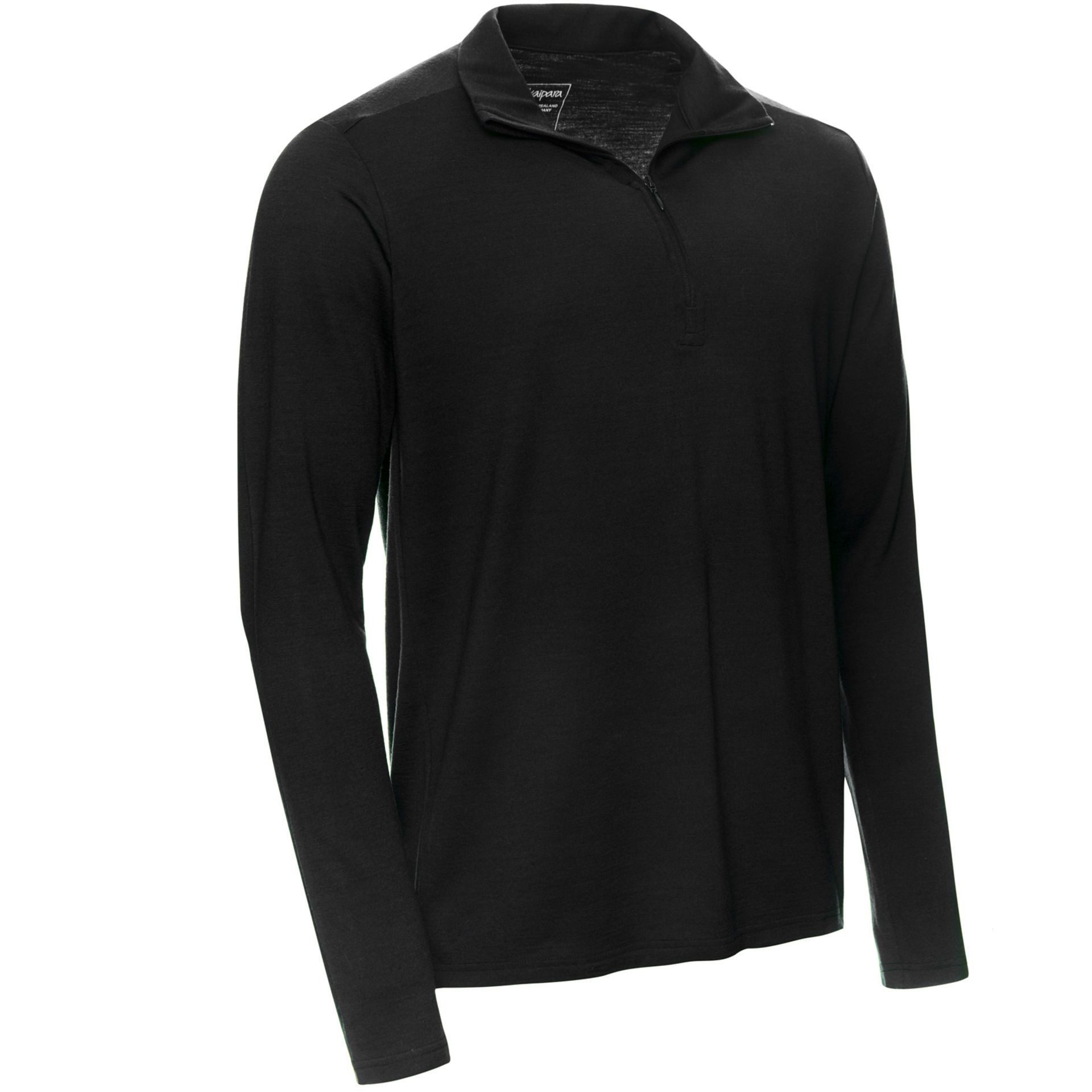 Kaipara - Merino Sportswear Funktionsshirt Merino Zip-Neck Herren Regular 2 günstig online kaufen