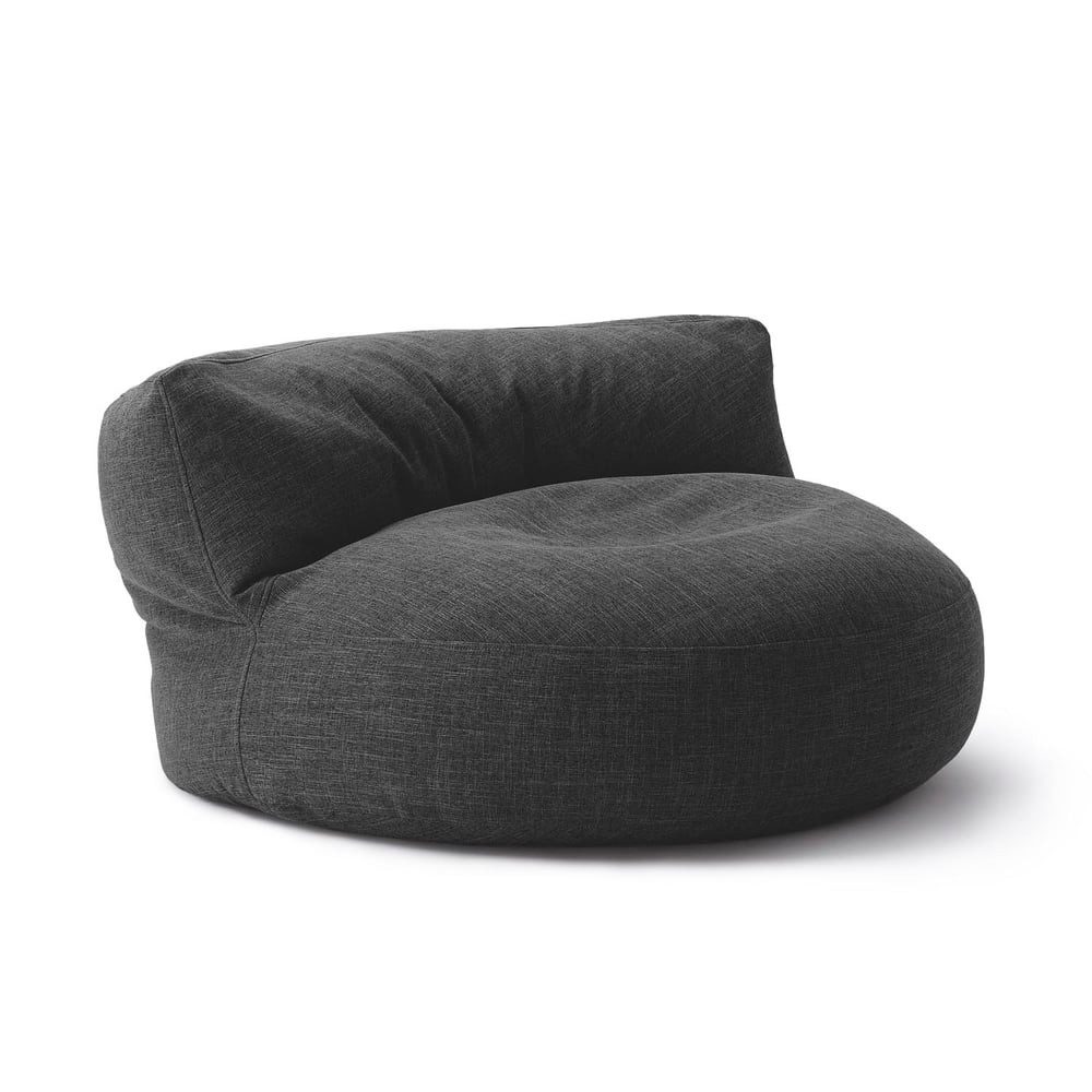Lumaland Sitzsack Round Sofa Sitzkissen Bean Bag Couch Lounge, inkl. Rücken günstig online kaufen