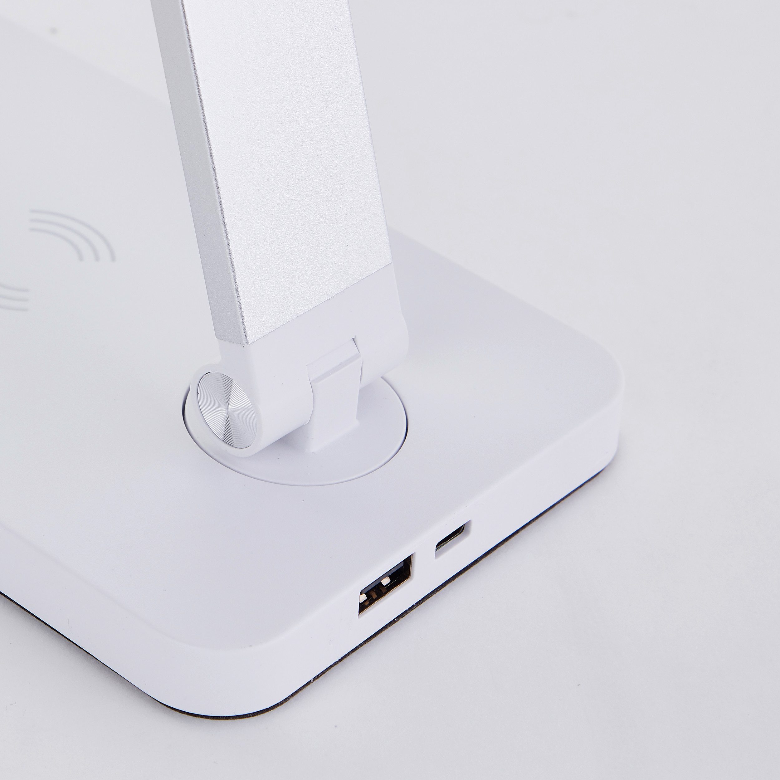 my home LED Schreibtischlampe Nuvo, mehrere Helligkeitsstufen, LED fest integriert, warmweiß - kaltweiß, LED 5 W, 610 lm, CCT, dimmbar, USB