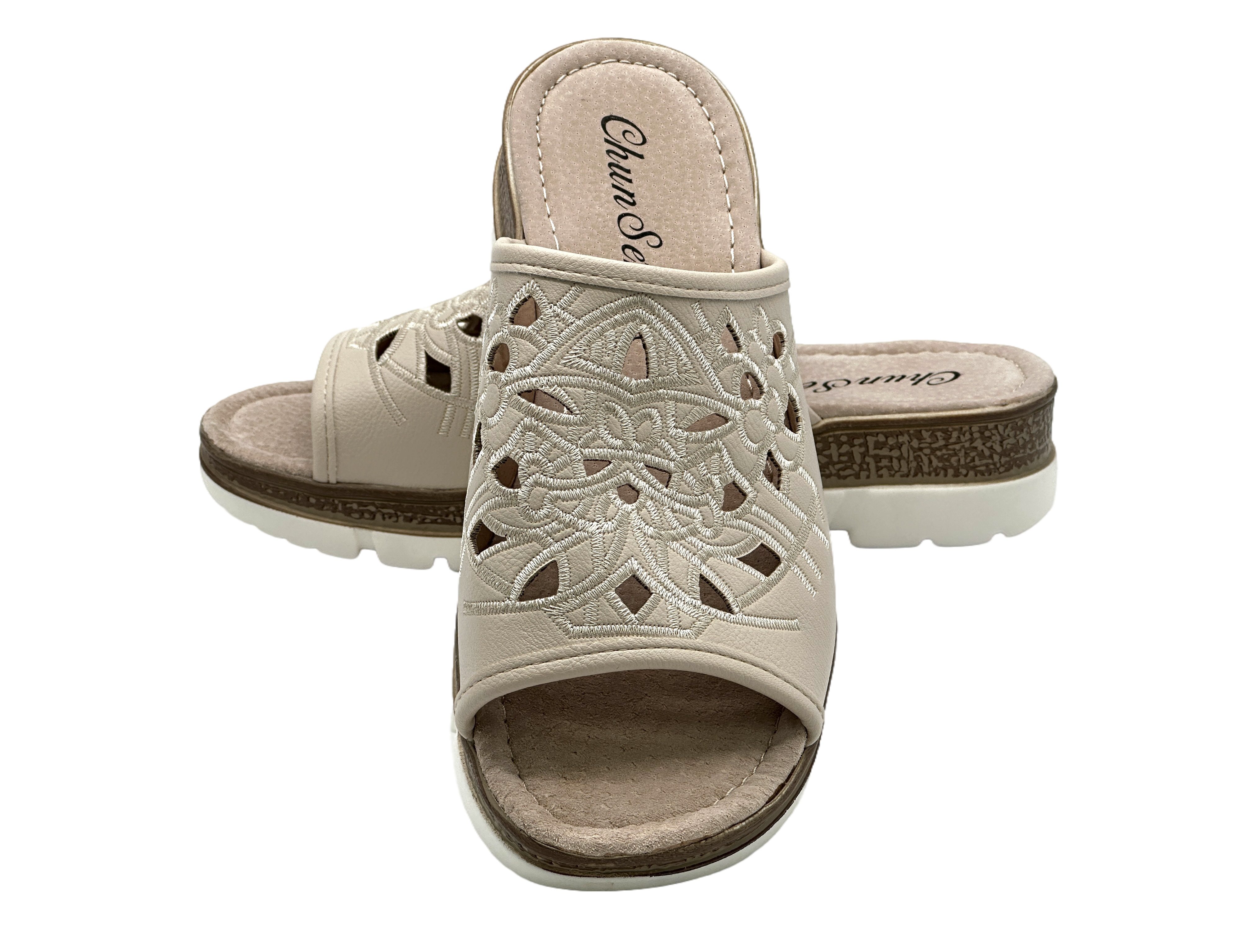 Nowaland Bequeme Damen-Pantoletten - luftdurchlässig & rutschfest Pantolett günstig online kaufen