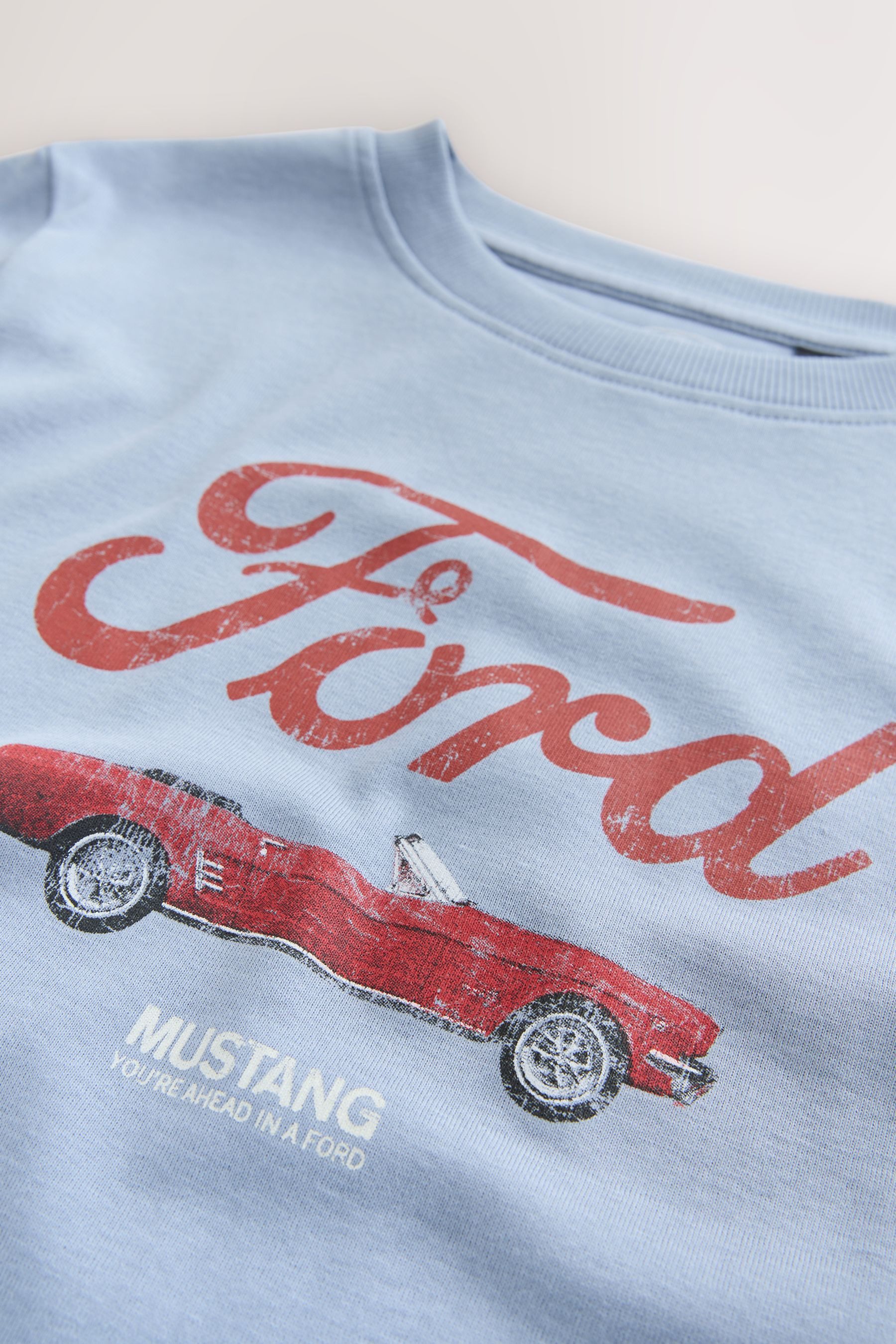 Next T-Shirt Lizenziertes Rundhals-T-Shirt, Ford Auto (1-tlg)