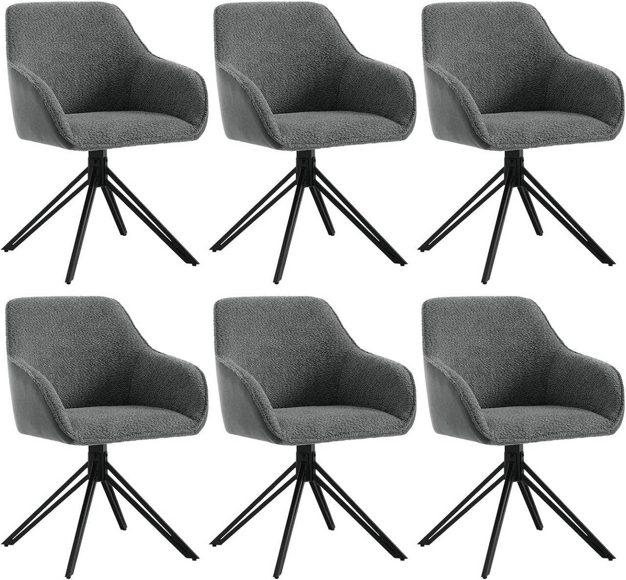 Woltu Esszimmerstuhl (Set, 6 St), drehbar günstig online kaufen