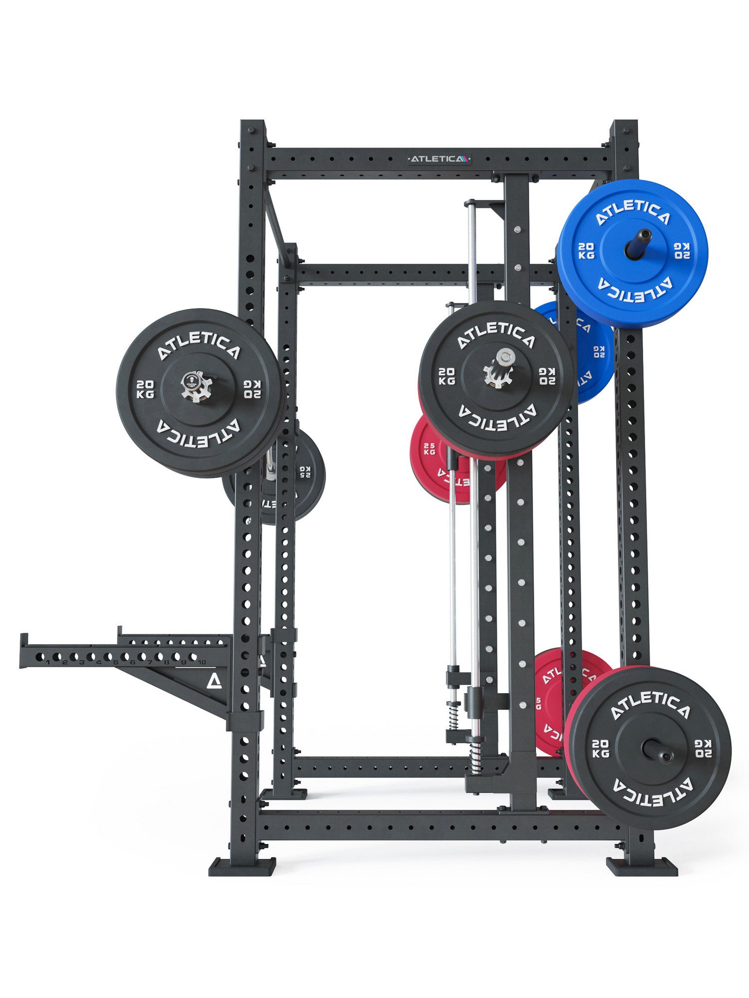 ATLETICA Power Rack R8 Spectre Long, Smith Machine inklusive