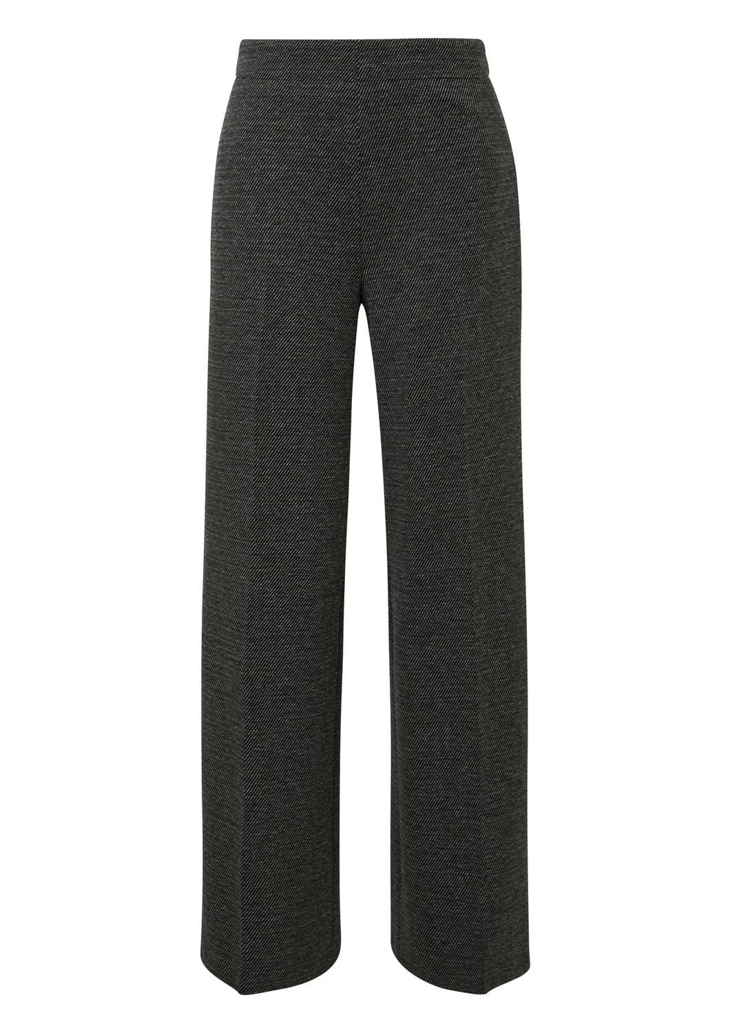 s.Oliver BLACK LABEL Stoffhose Black Label (1-tlg) Stoffhose, Wide Leg, High Rise