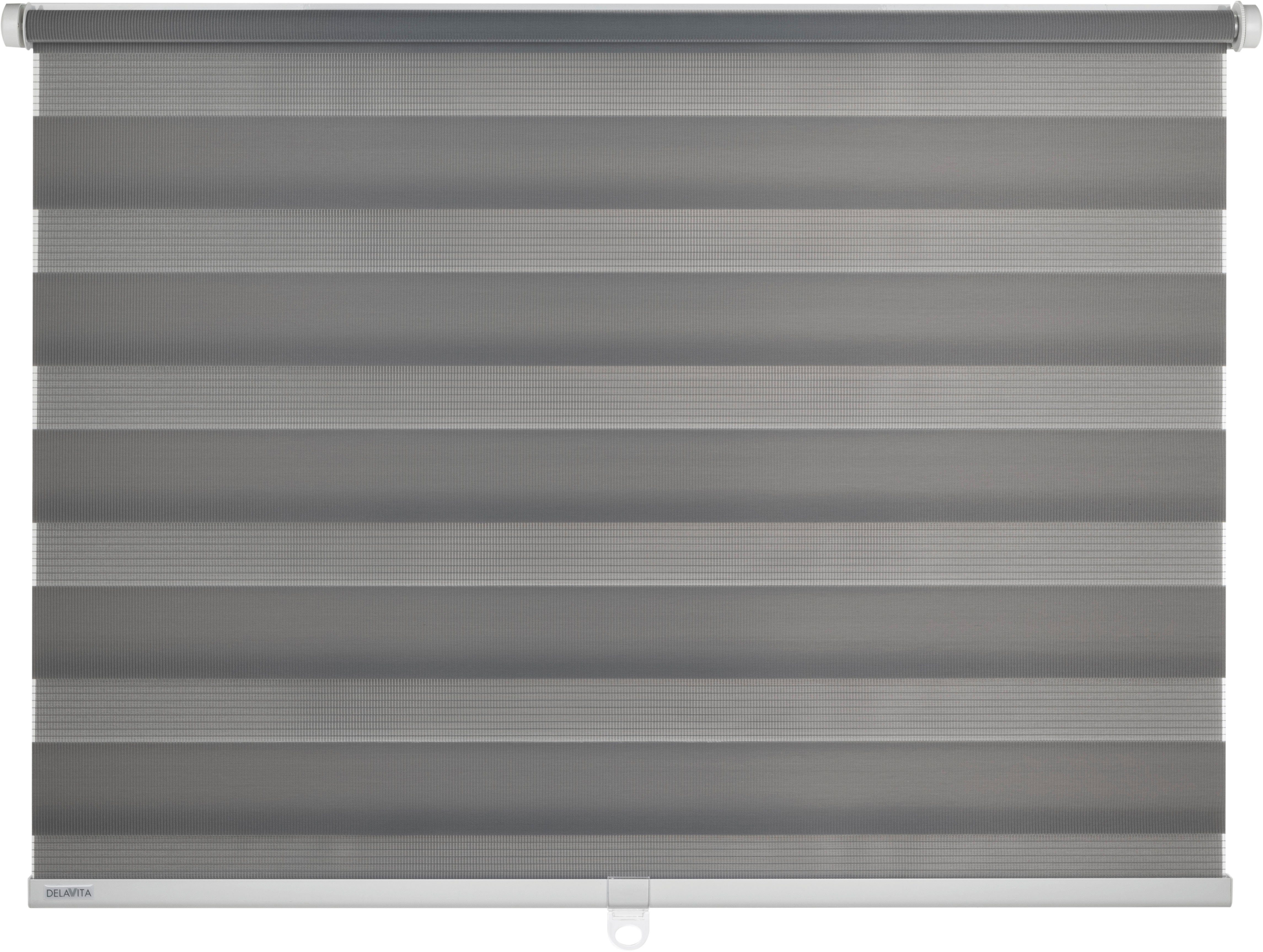 Doppelrollo Jan, OTTO home, Lichtschutz, ohne Bohren, freihängend, Klemmfix, Fixmaß, Klemmfix, uni, monochrom, basic, schnurlos, Klemmträger