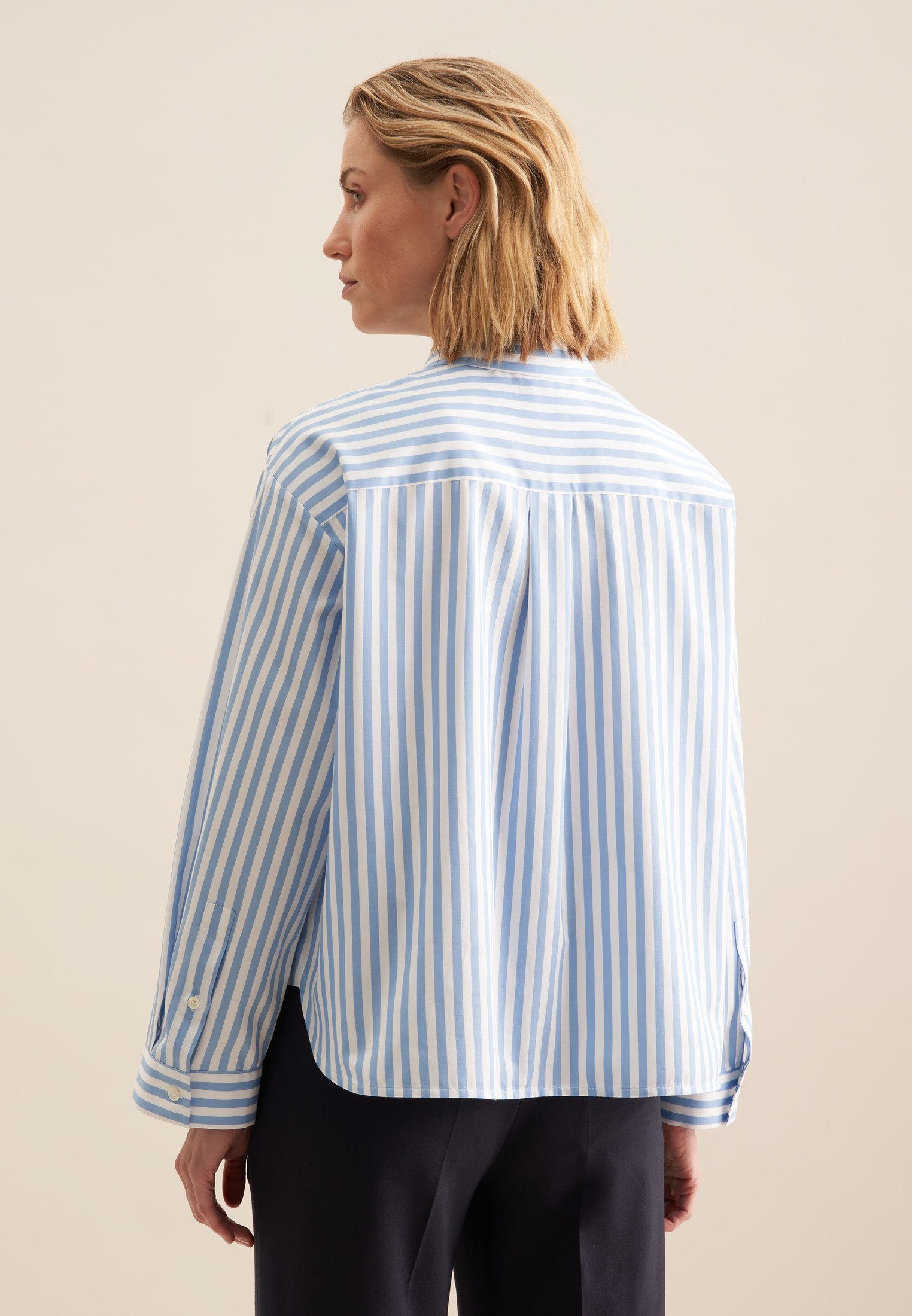 seidensticker Hemdbluse, Kragen Gestreift günstig online kaufen