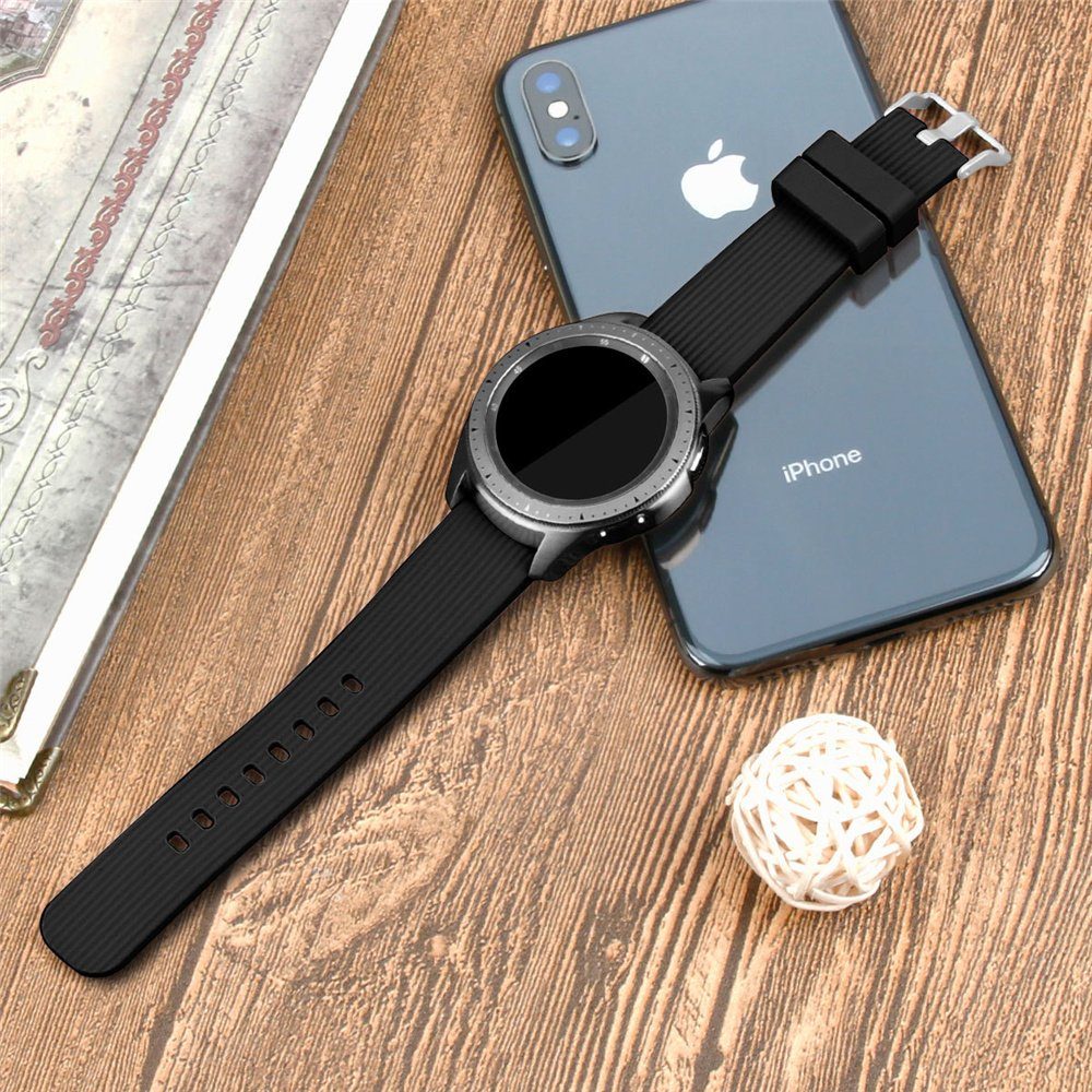 3 Smartwatch-Armband für ELEKIN /Watch Samsung Schwarz 41mm 40mm Galaxy Watch Sportarmband 4 kompatibel