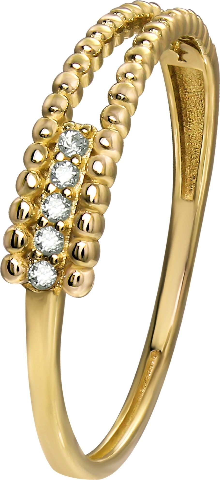 GoldDream Goldring GoldDream Gold Ring Fashion Gr.54 (Fingerring), Damen Ri günstig online kaufen