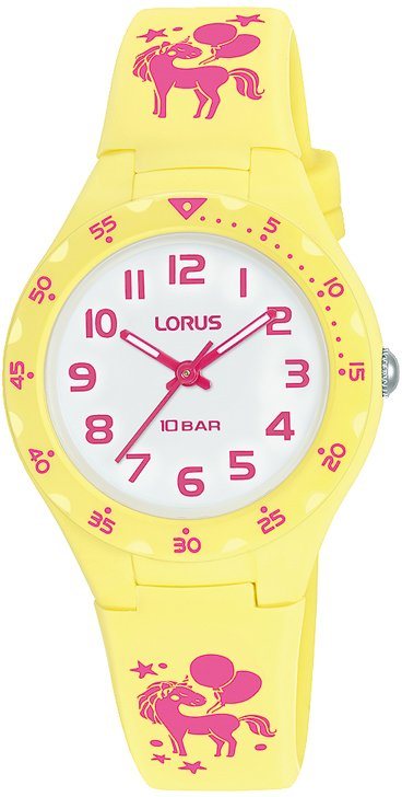 LORUS Quarzuhr RRX67GX9, ideal auch als Geschenk, Gehäuse aus Edelstahl mit  Kunststoff, Ø ca. 30 mm