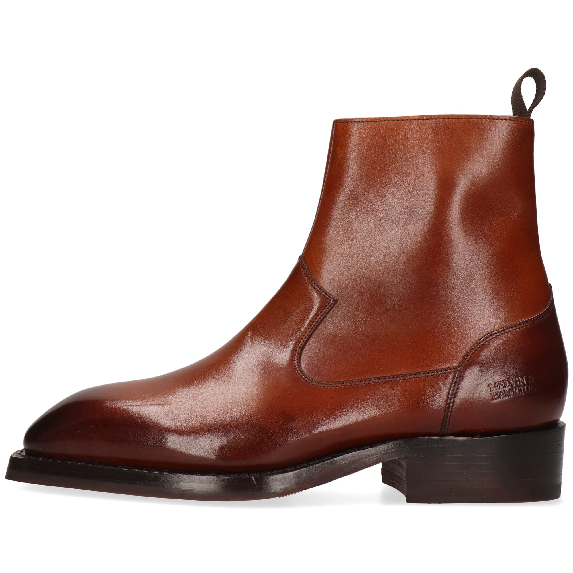 Melvin & Hamilton Wayne 2 Leder-Stiefeletten für Herren Stiefelette Flache Absätze, Echtes Leder, Goodyear