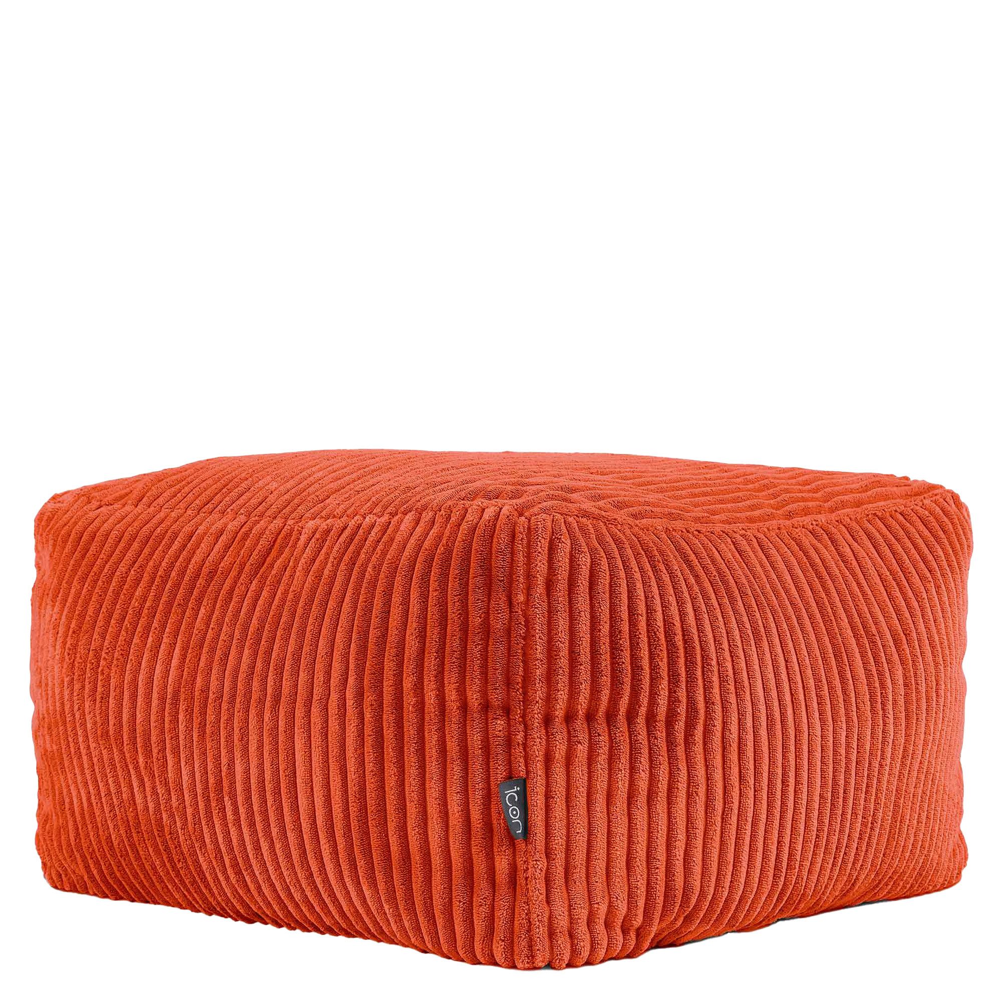 icon Pouf aus Cord „Amara“, mit Füllung