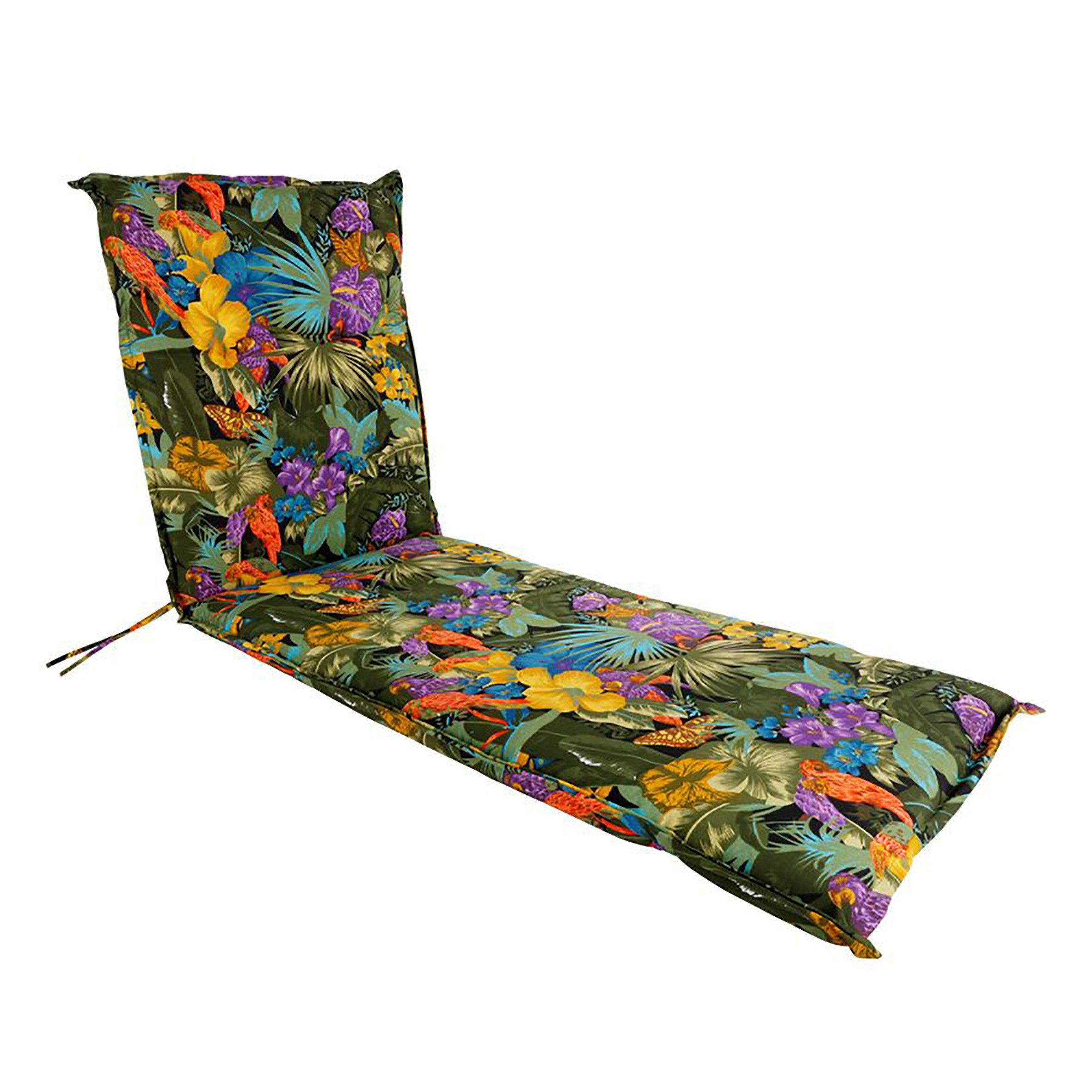 Spetebo Liegenauflage Universal Sonnenliegen Polsterauflagen 190 x 60 cm, (1 St), Polster Liegekissen für Gartenliegen