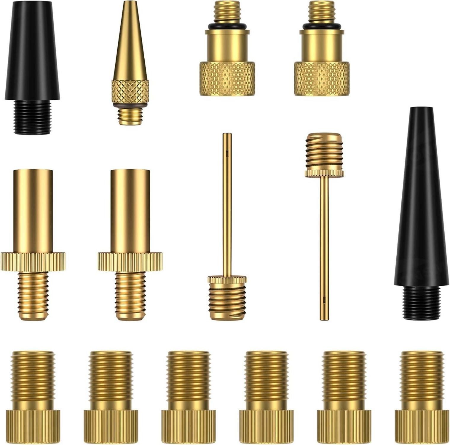 Fahrradständer Fahrradventil Adapter Set, Autoventil & Französisches Ventil Adapter