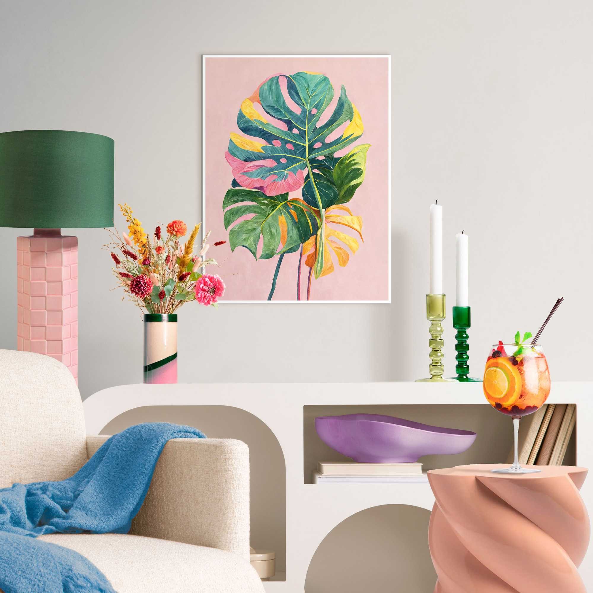 Reinders! Bild mit Rahmen Colourful Leafs
