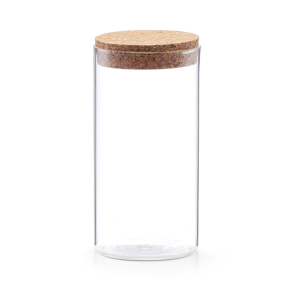 Neuetischkultur Vorratsglas Vorratsglas 550 mit Lebensmitteldose Korkdeckel, Glas, 1-tlg), (Stück, ml Vorratsdose