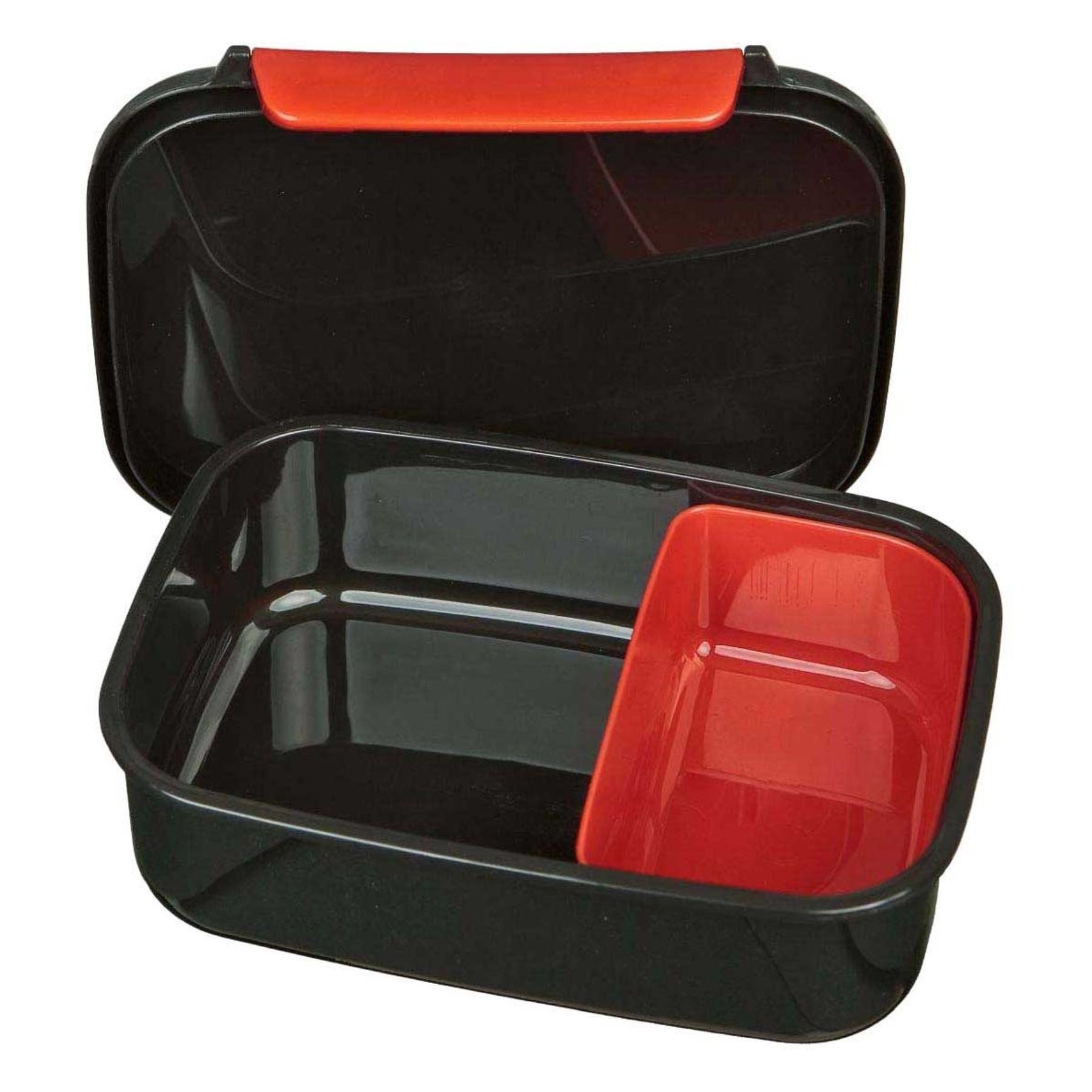 Spiderman Lunchbox Mehrfarbig Brotdose 18 x 14 x 6 cm Snackbox für Schule unterwegs, (Packung)