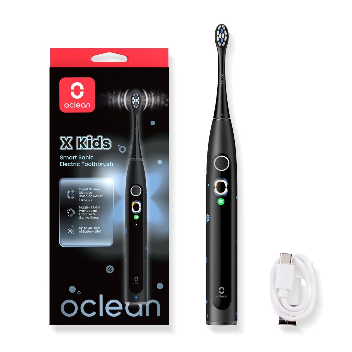 Oclean Zahnpflege-Set X Kids Toothbrush, 1-tlg.