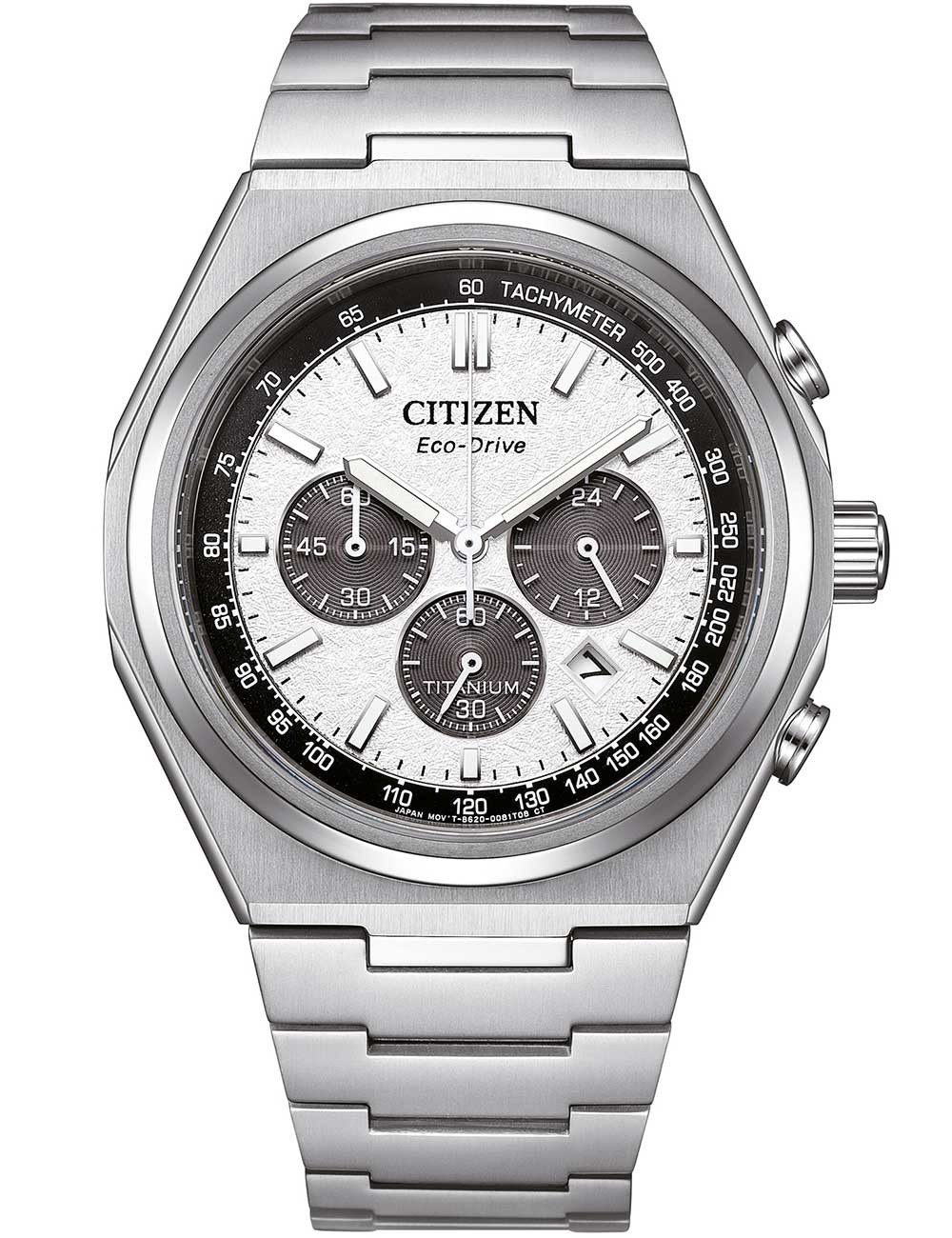 Quarzuhr Citizen CA4610-85A Herrenuhr Eco-Drive Super Titanium Chronograph 43mm Citizen CA4610-85A Herrenuhr Eco-Drive Super Titanium Chronograph 43mm 10ATM