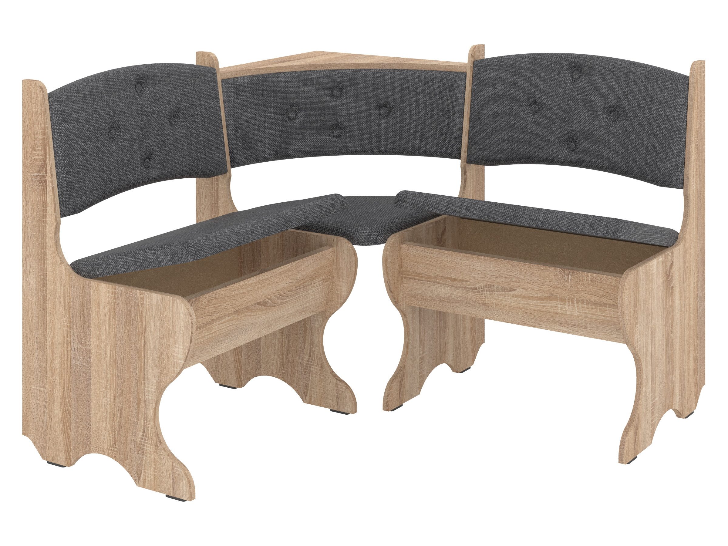 Rodnik Eckbankgruppe Bayar, (Set, 4-tlg), klein, platzsparend, mit Viertelk günstig online kaufen