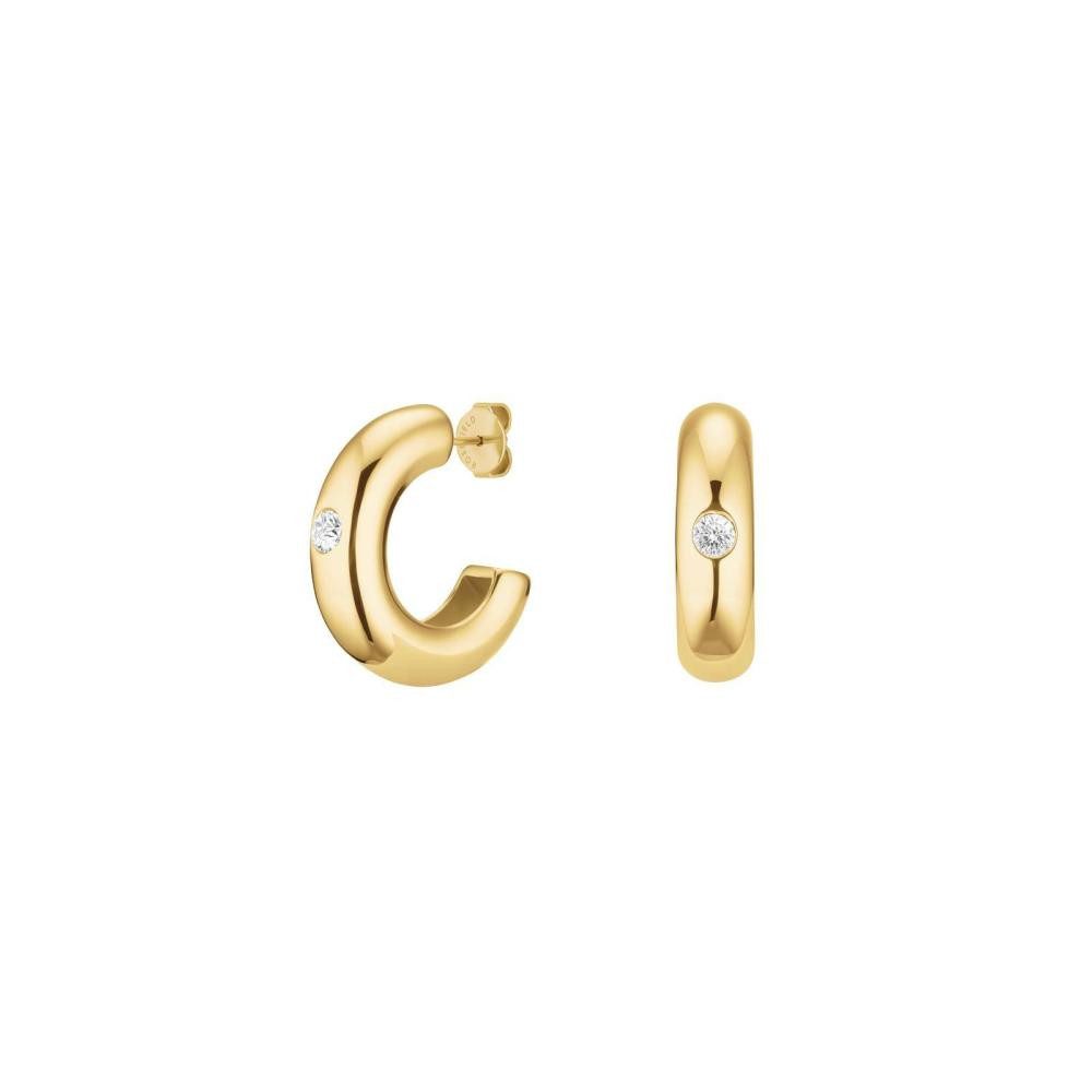 ROSEFIELD Ohrring-Set ROSEFIELD Серьги Bold Solitary Chunky Hoops Gold