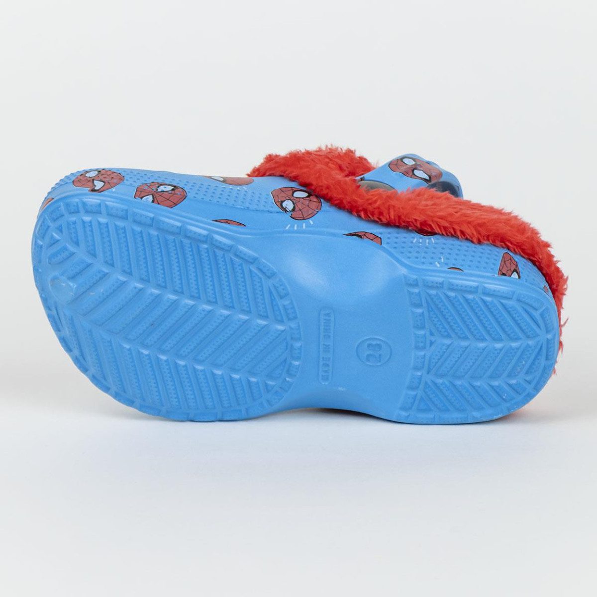 Cerda Spiderman Kinder Hausschuhe Clogs – Fleece gefüttert Clog