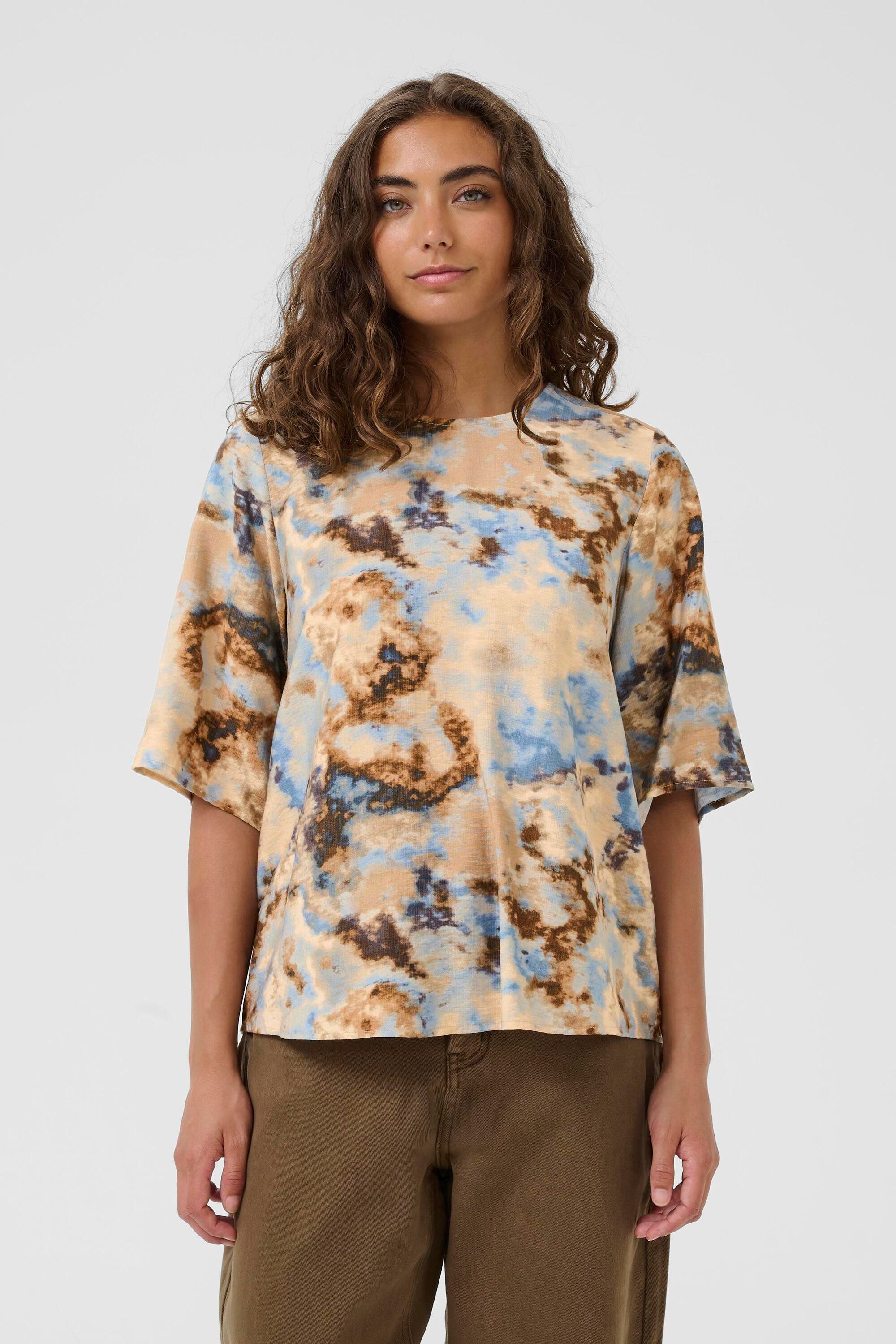 Culture Kurzarmbluse Kurzarm-Bluse CUhizzy