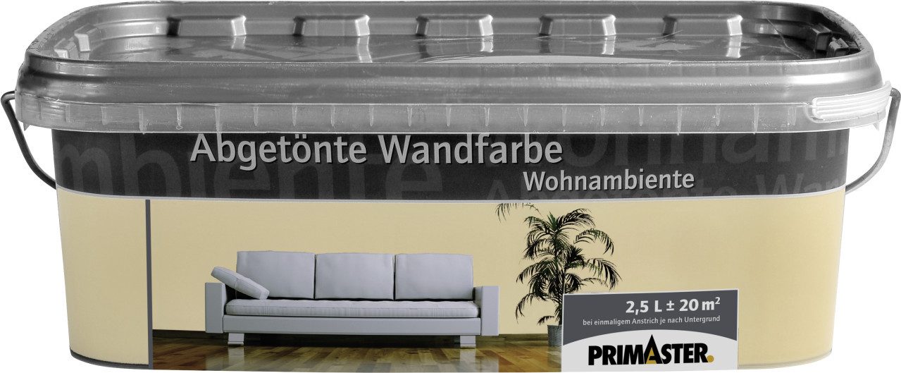 Primaster Wandfarbe Primaster Wandfarbe Wohnambiente 2,5 L champagner