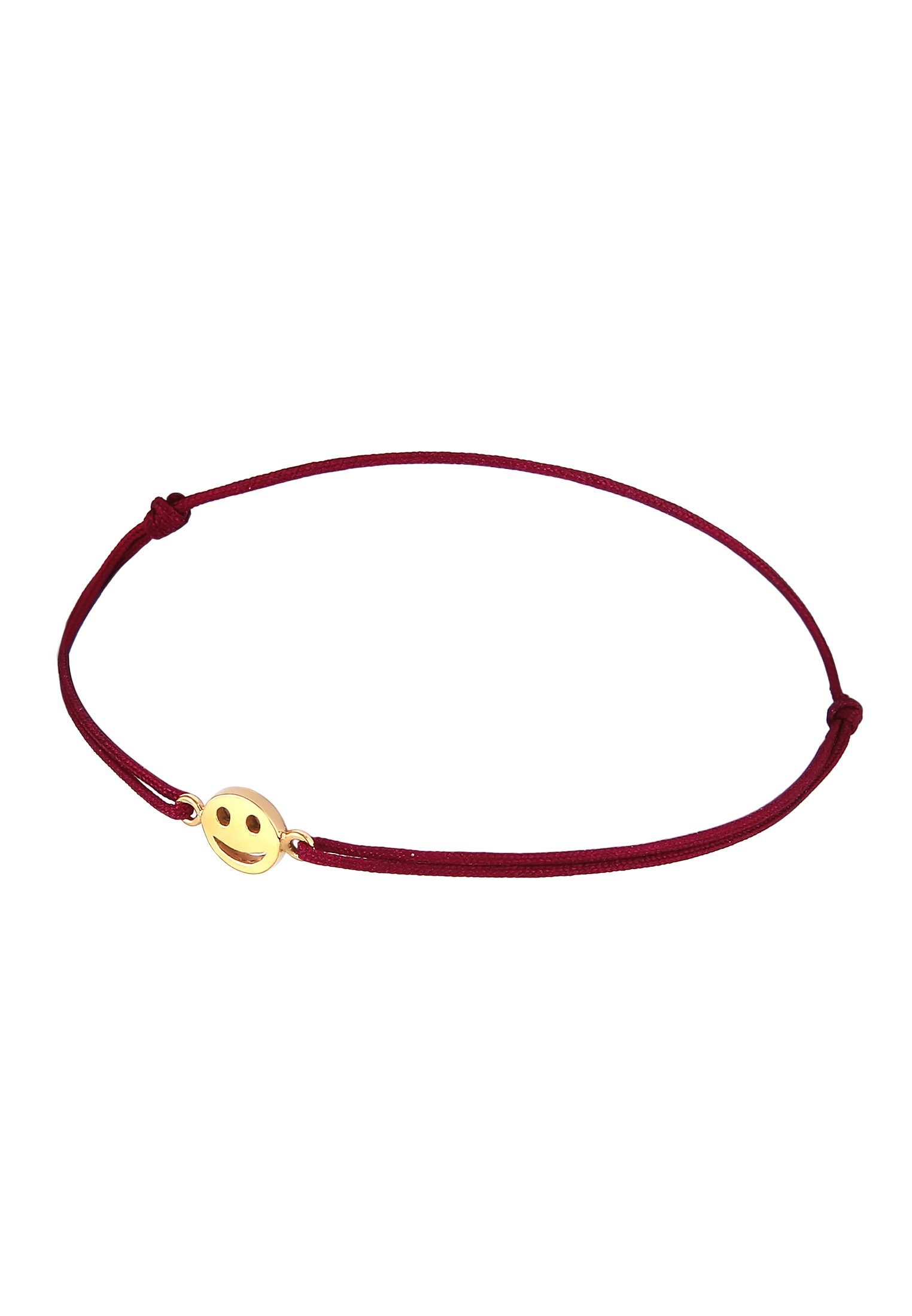 Elli Armband mit Smile Face Textil günstig online kaufen