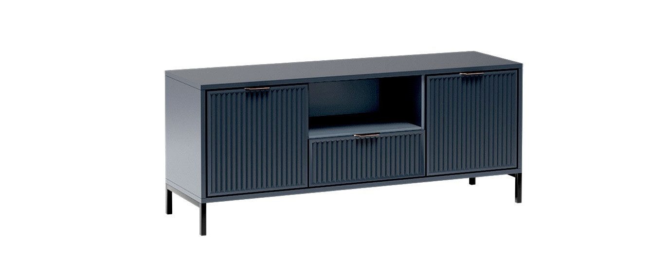 Marmex Möbel TV-Schrank LINKASTYLES 03 zweitüriges Lowboard Sideboard mit Schublade