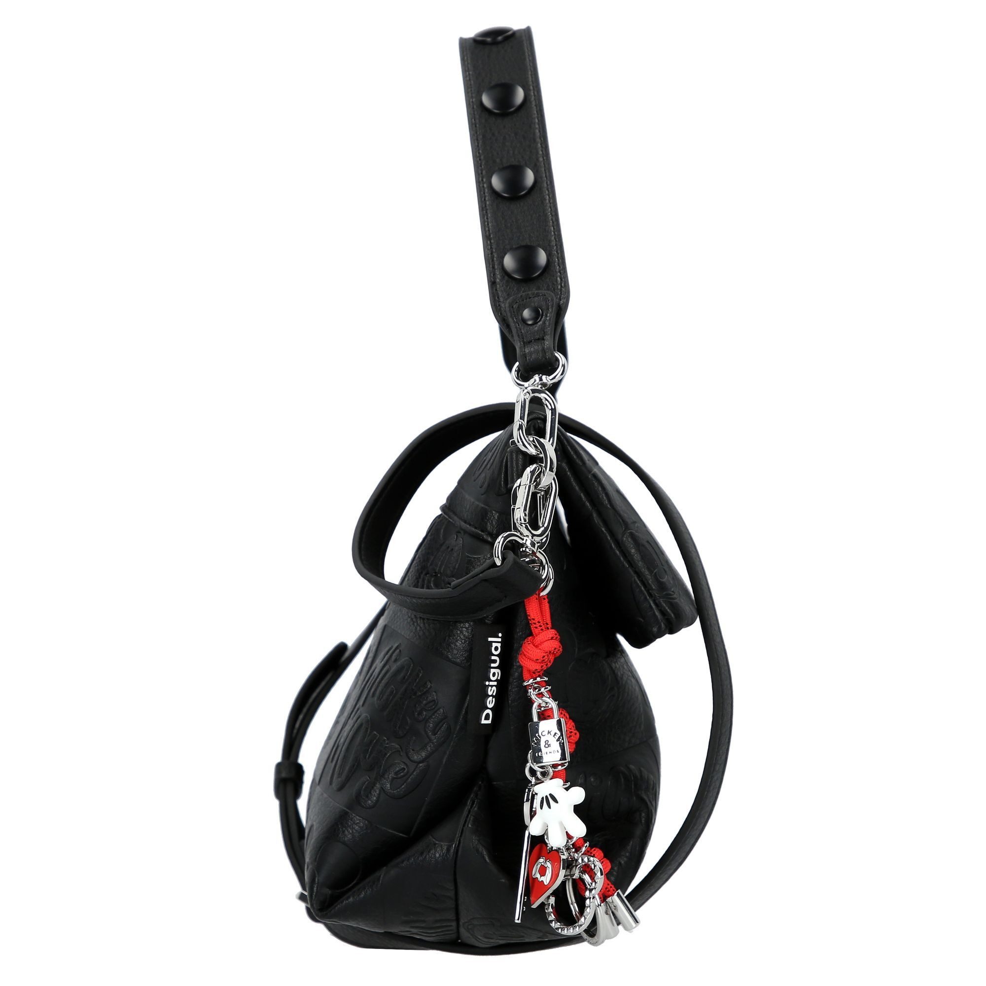 Desigual Schultertasche All Mickey, Polyurethan