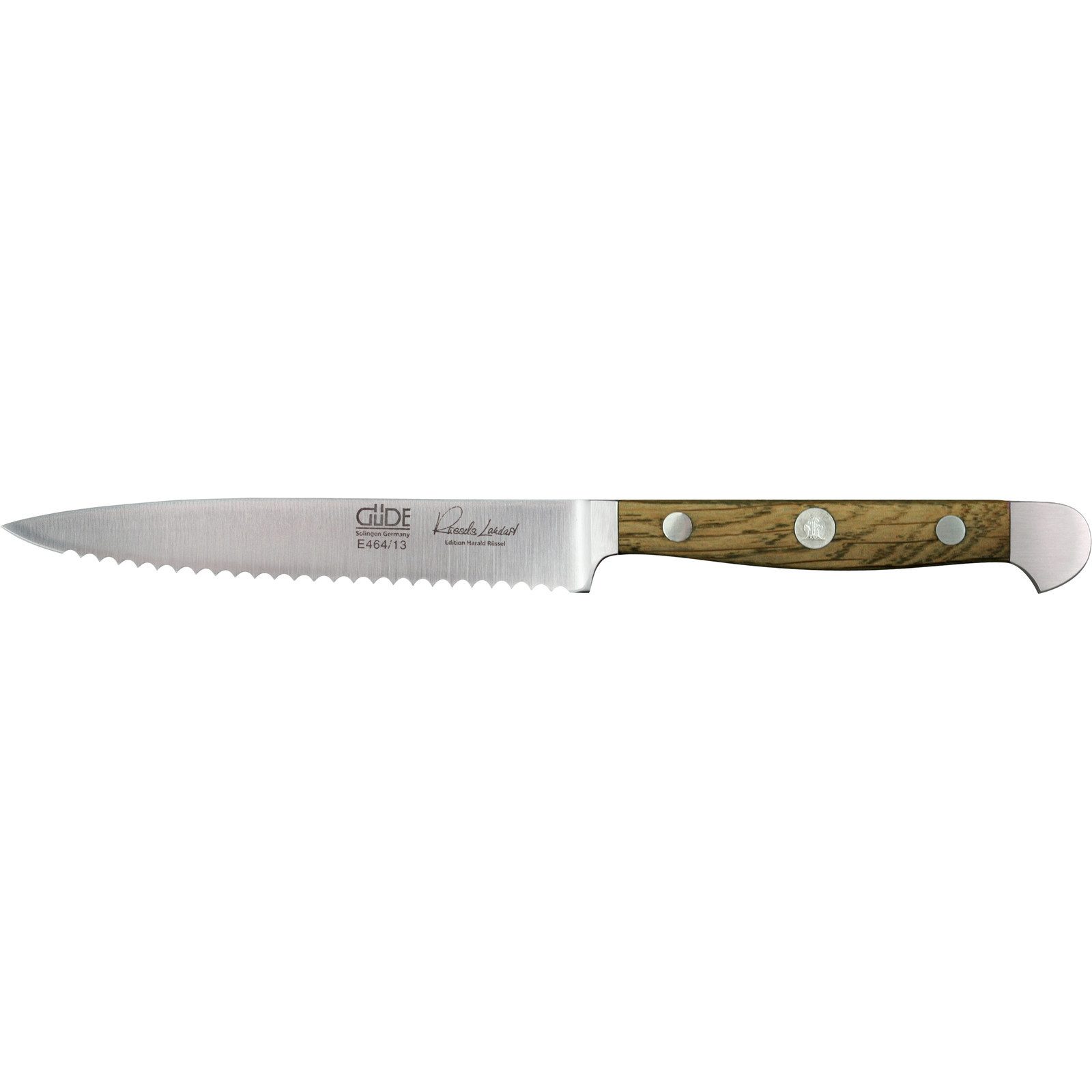 Güde Messer Solingen Tomatenmesser Tomatenmesser 13cm Alpha Fasseiche