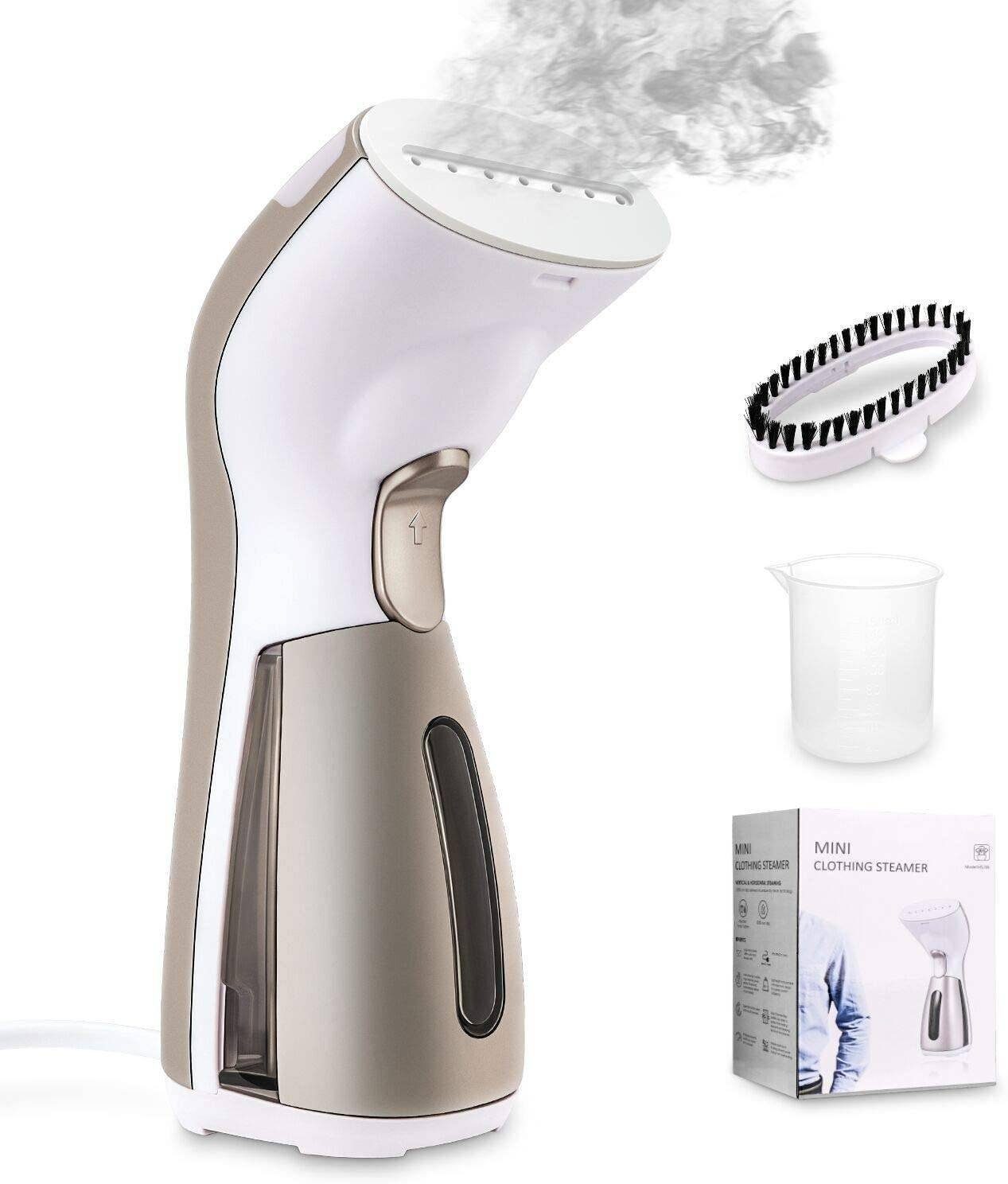 LLIVEKIT Reise-Dampfbügeleisen, 900 W, Dampfglätter mit 120ml Wassertank