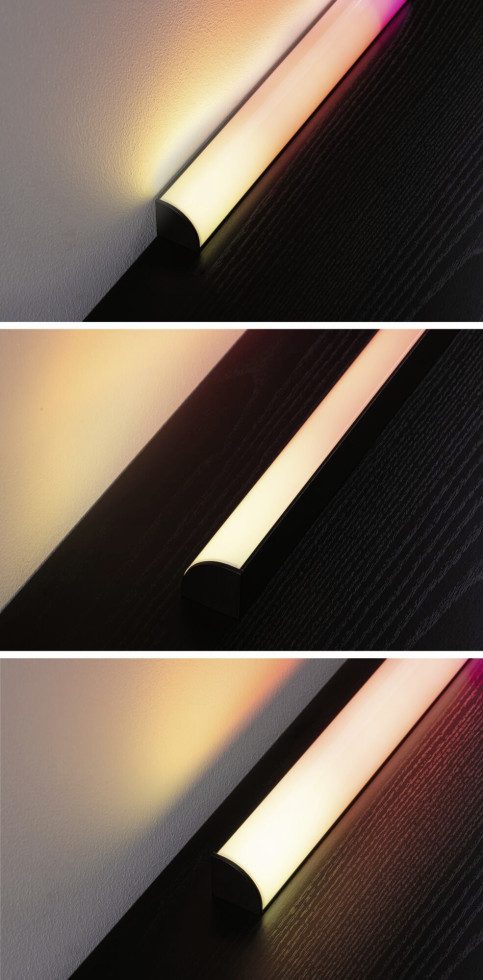Paulmann Lichtleiste Paulmann Entertain LED Lightbar Dynamic RGB 30,5cm, Inkl. Leuchtmittel, Nicht dimmbar ohne Bewegungsmelder
