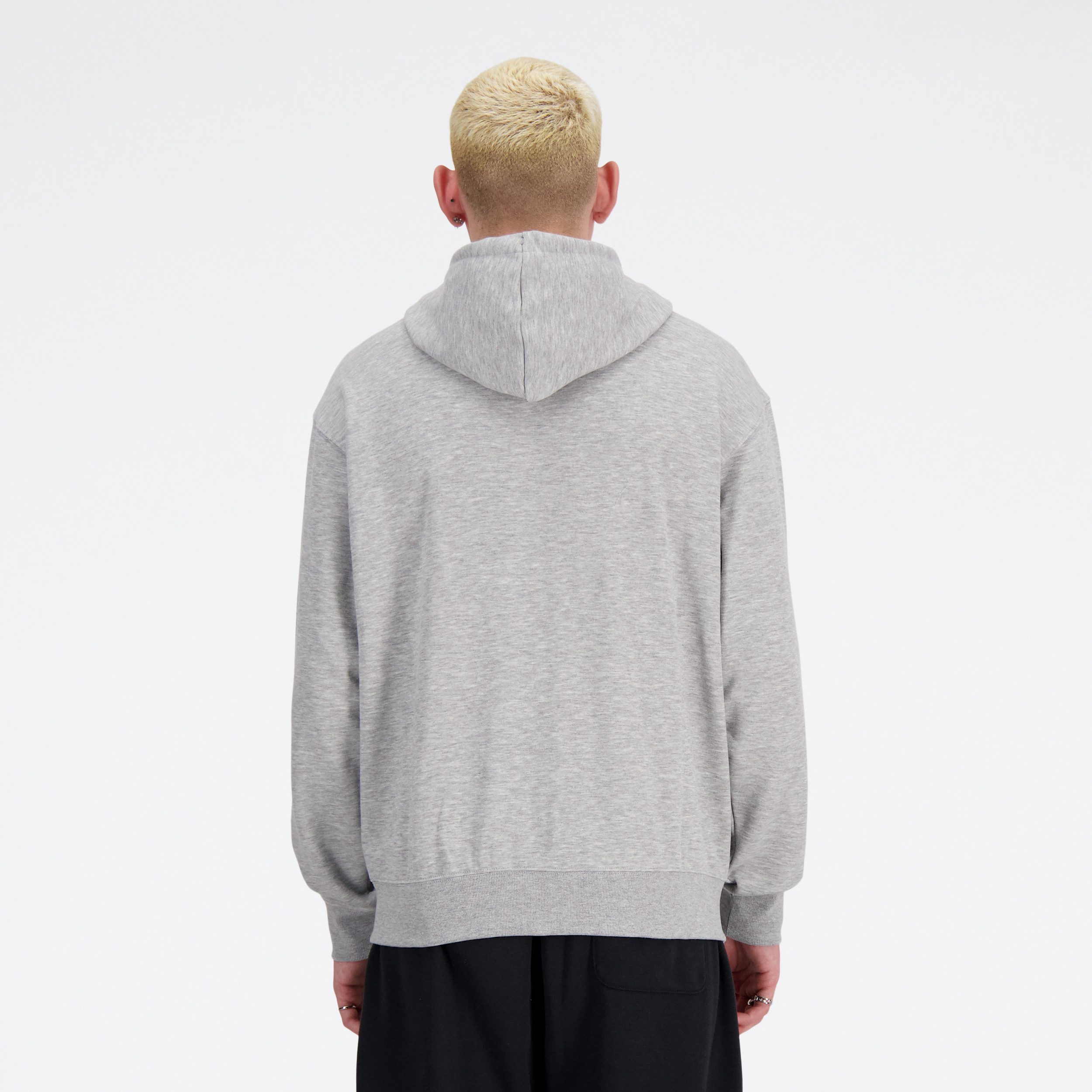New Balance Kapuzensweatjacke mit Kapuze, für Alltag und Sport, weicher Stoff, lockere Passform