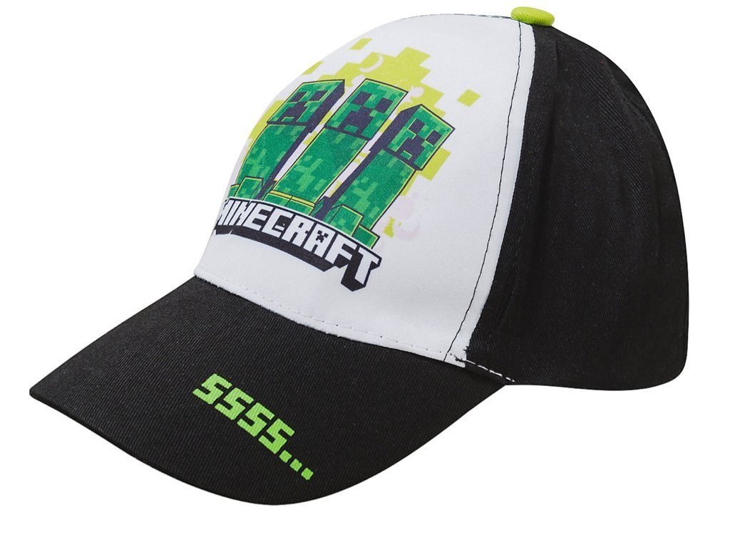 Minecraft Baseball Cap Minecraft Basecap Cap weiß