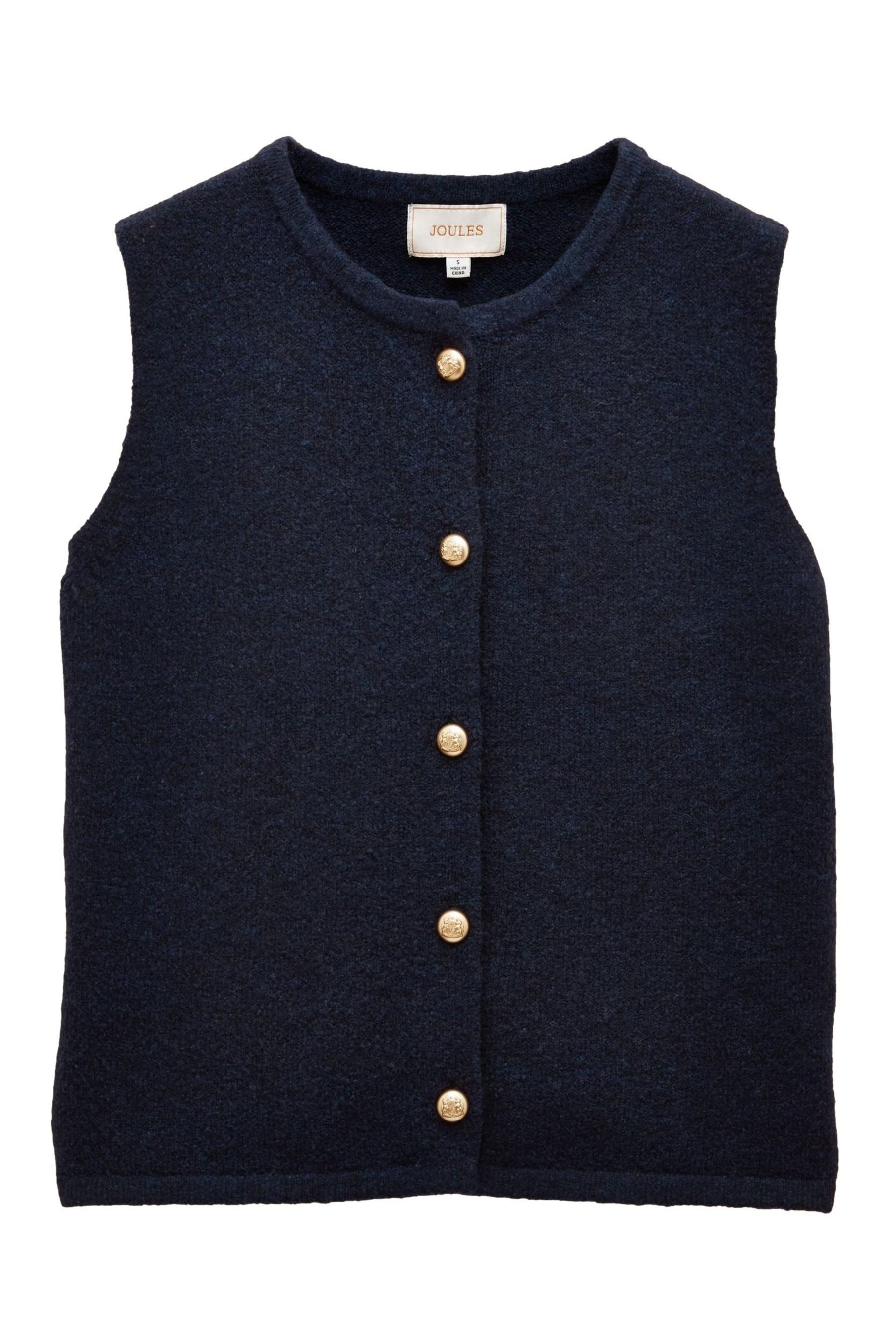 Tom Joule Stricktop Joules Holly Strickweste mit Knopfleiste (1-tlg)