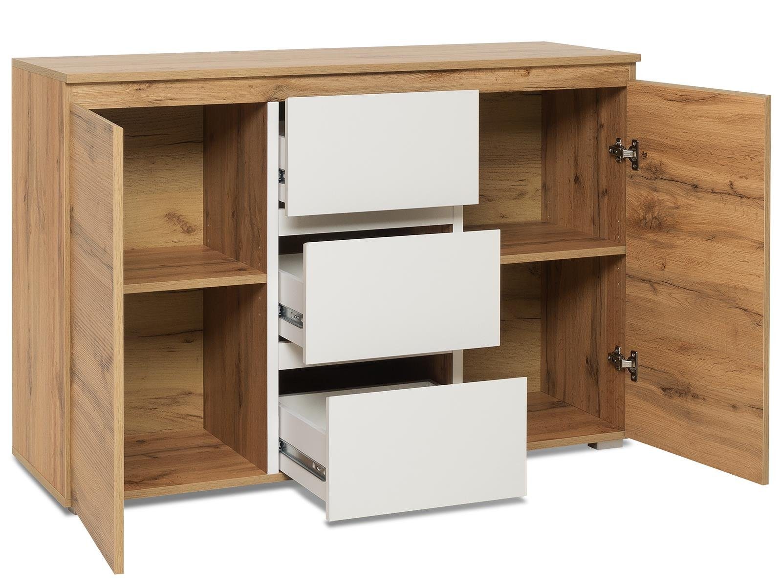 freiraum Kommode Ravenna, 120 x 80 x 40 cm (B/H/T)