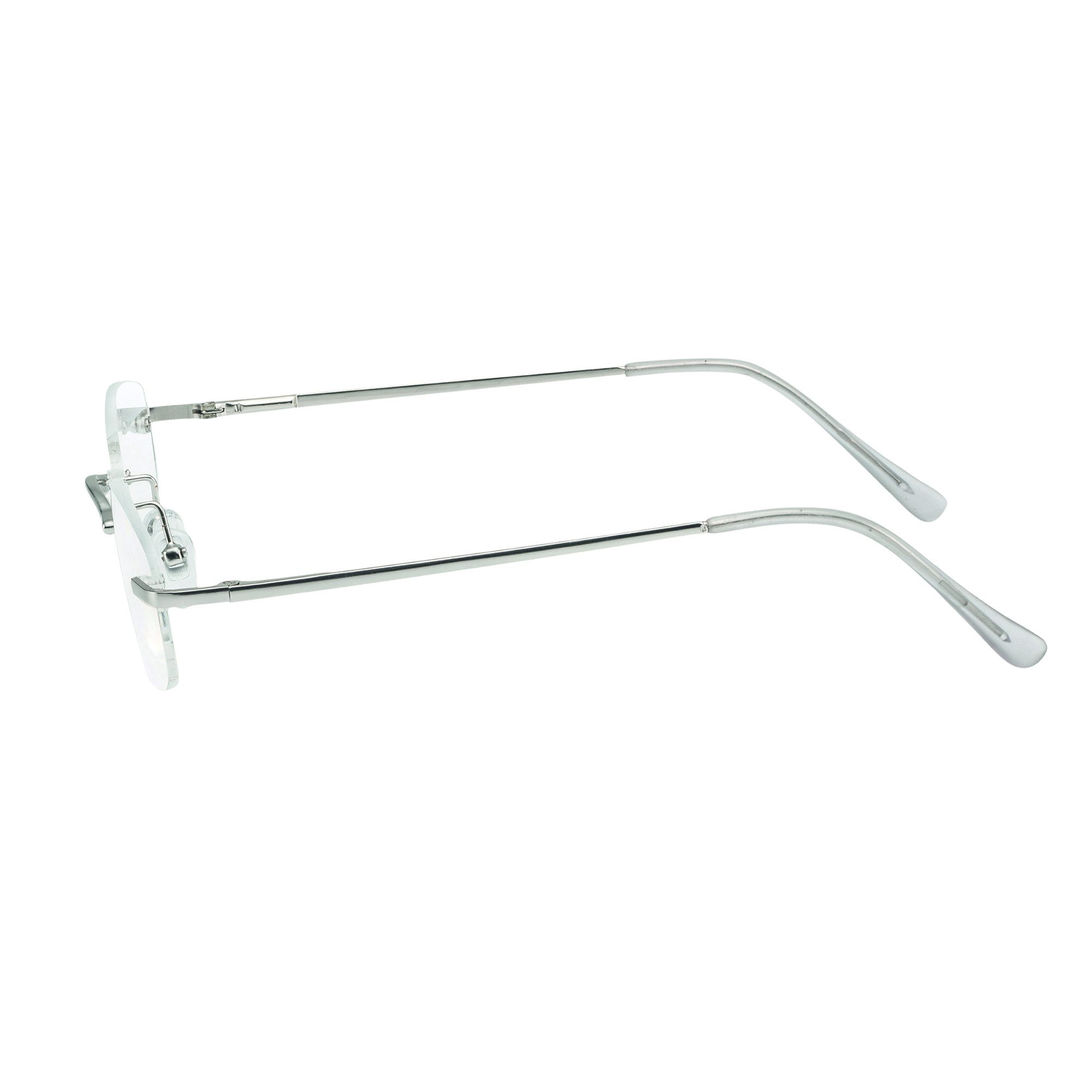 Lesehilfe Lesebrille Hamburg F4538426 silber 2,0