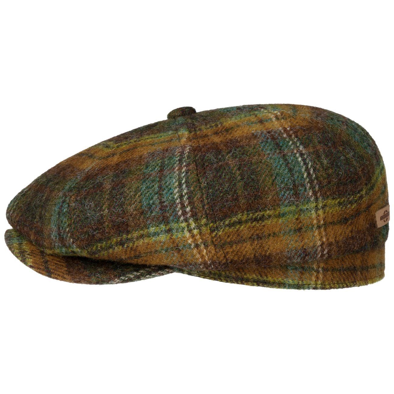 Stetson Flat Cap (1-St) Schirmmütze mit Schirm