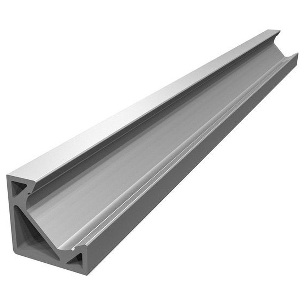 SLV LED-Stripe-Profil Schienenprofil 1-flammig, in Profilelemente Aluminium 2m, 10 Grazia LED Streifen