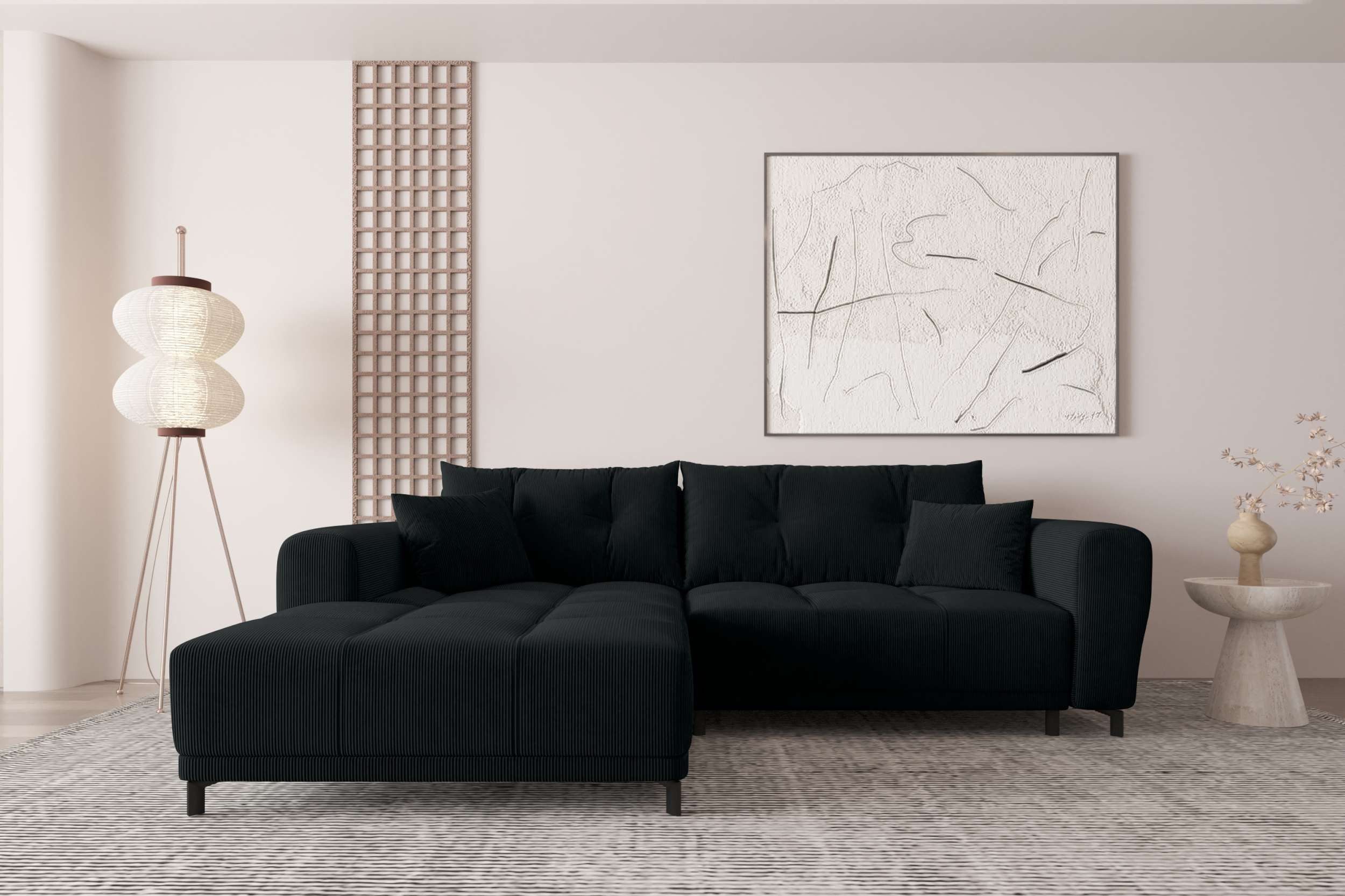 99rooms Ecksofa Massimo, Sofa L-Form, Eckcouch, mit oder ohne Schlaffunktio günstig online kaufen