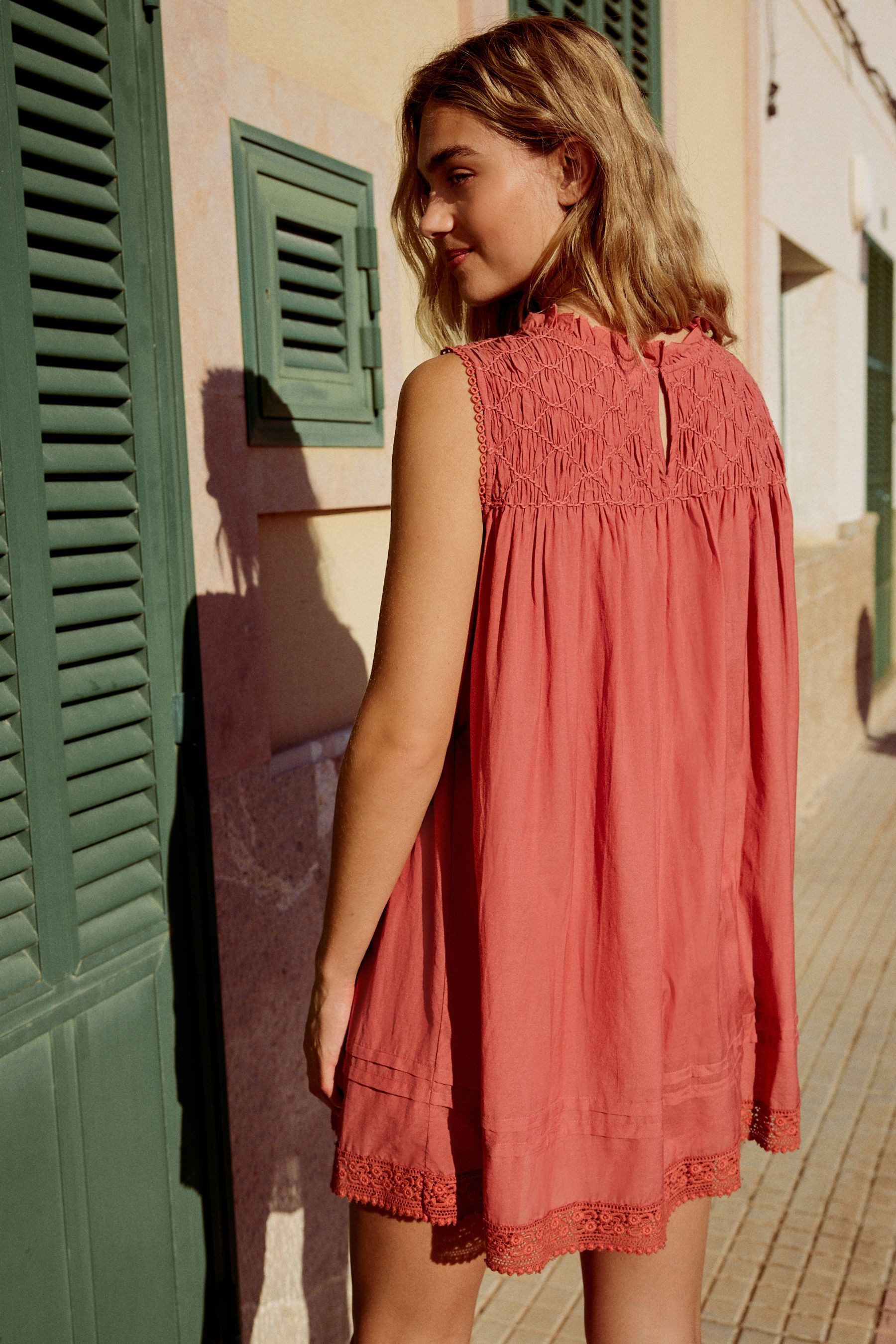 Next Minikleid Ärmelloses Minikleid (2-tlg) günstig online kaufen