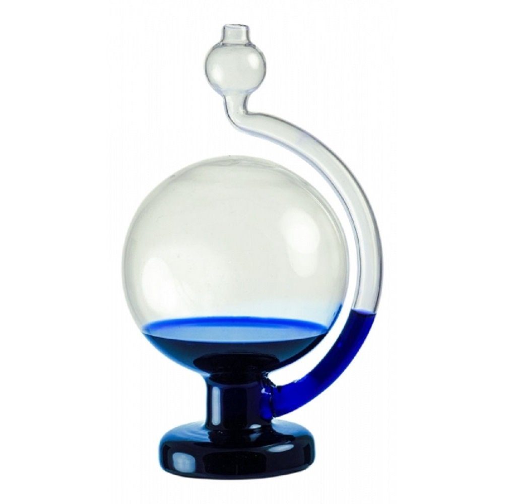 Linoows Dekoobjekt Wetterglas, Goethe Barometer, Glas Wetterkugel,  Goetheglas, Wasserbarometer aus mundgeblasenem Glas