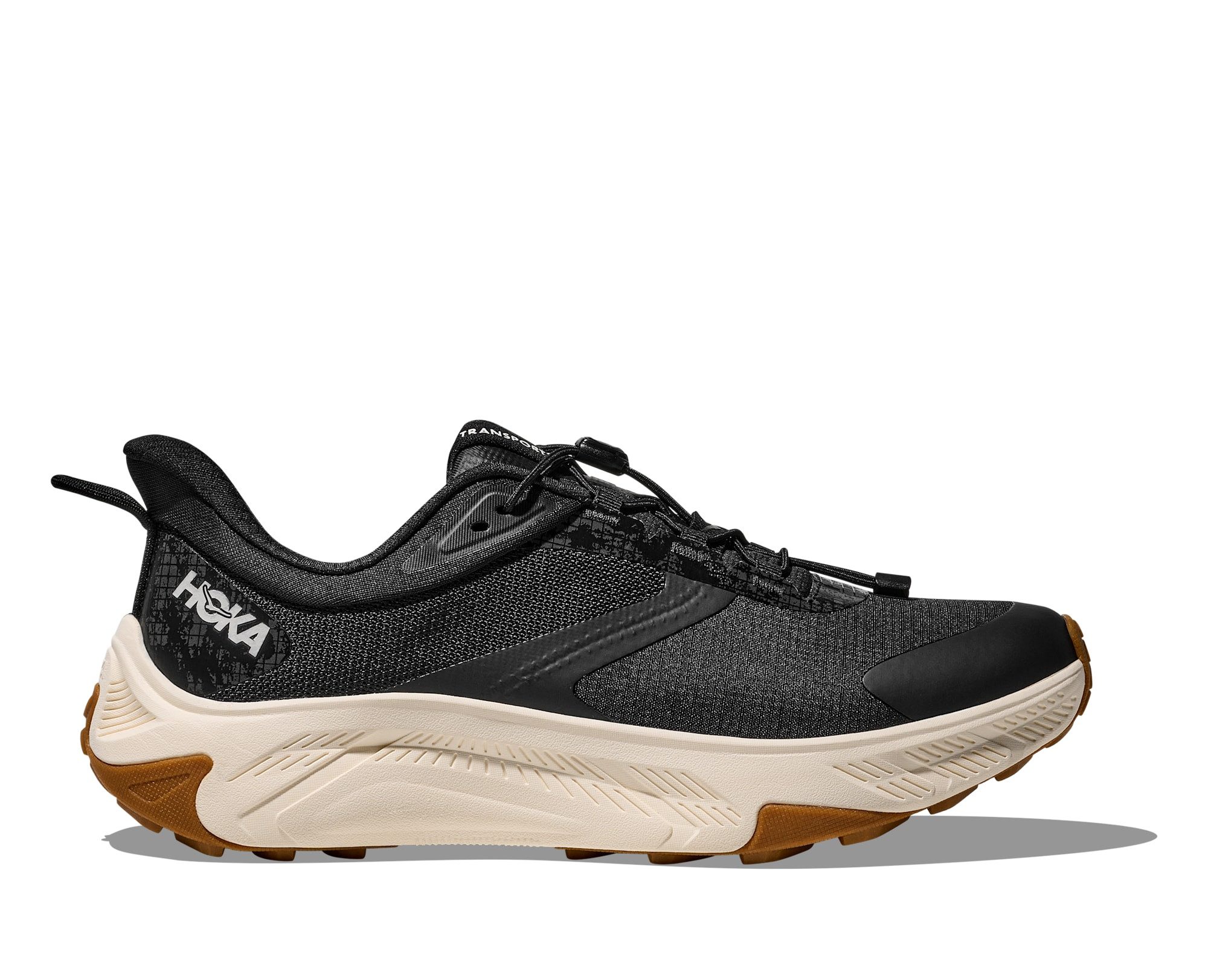 Hoka One One Transport 2 Walkingschuh Walkingschuh, atmungsaktives Obermaterial, profilierte Gummilaufsohle