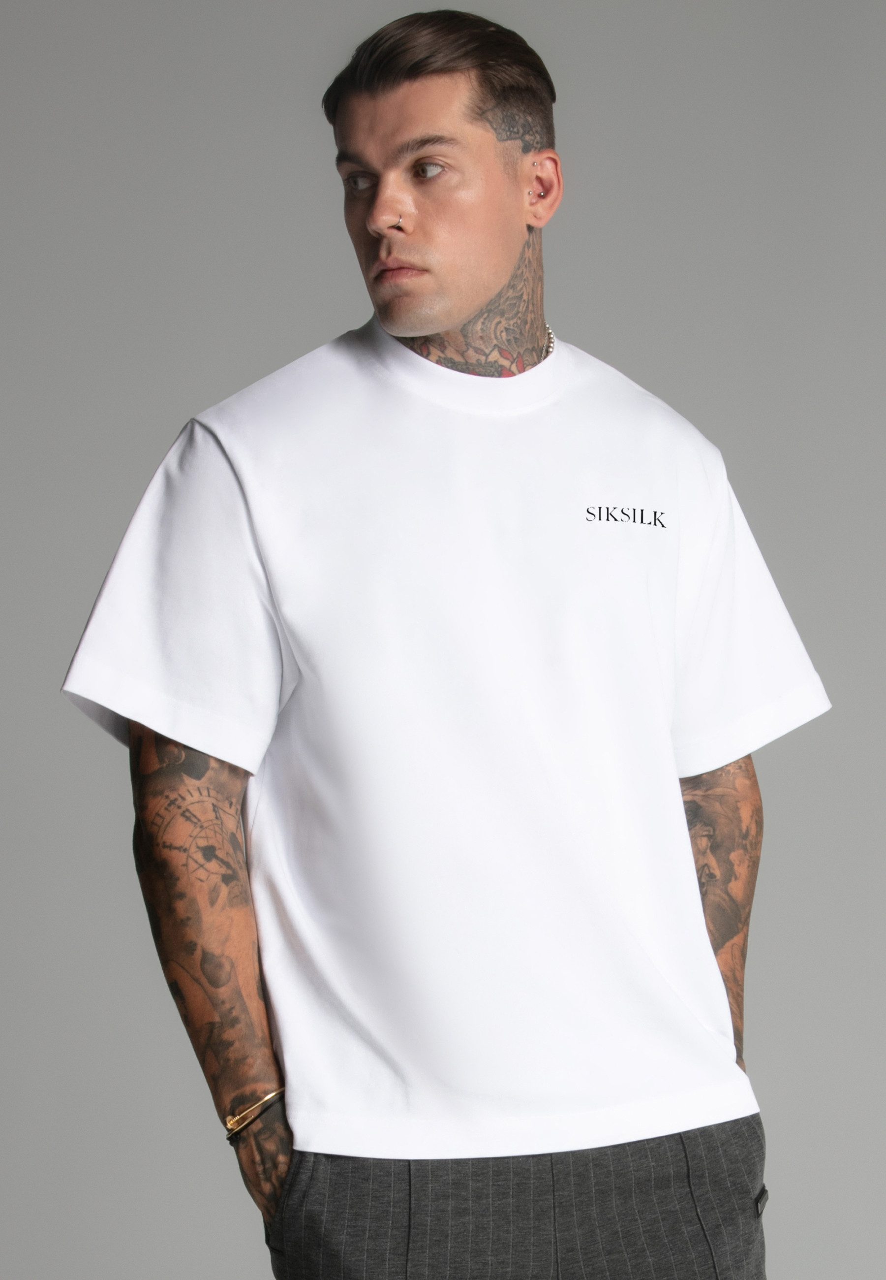 Siksilk T-Shirt SikSilk Herren Grafik T-Shirt günstig online kaufen