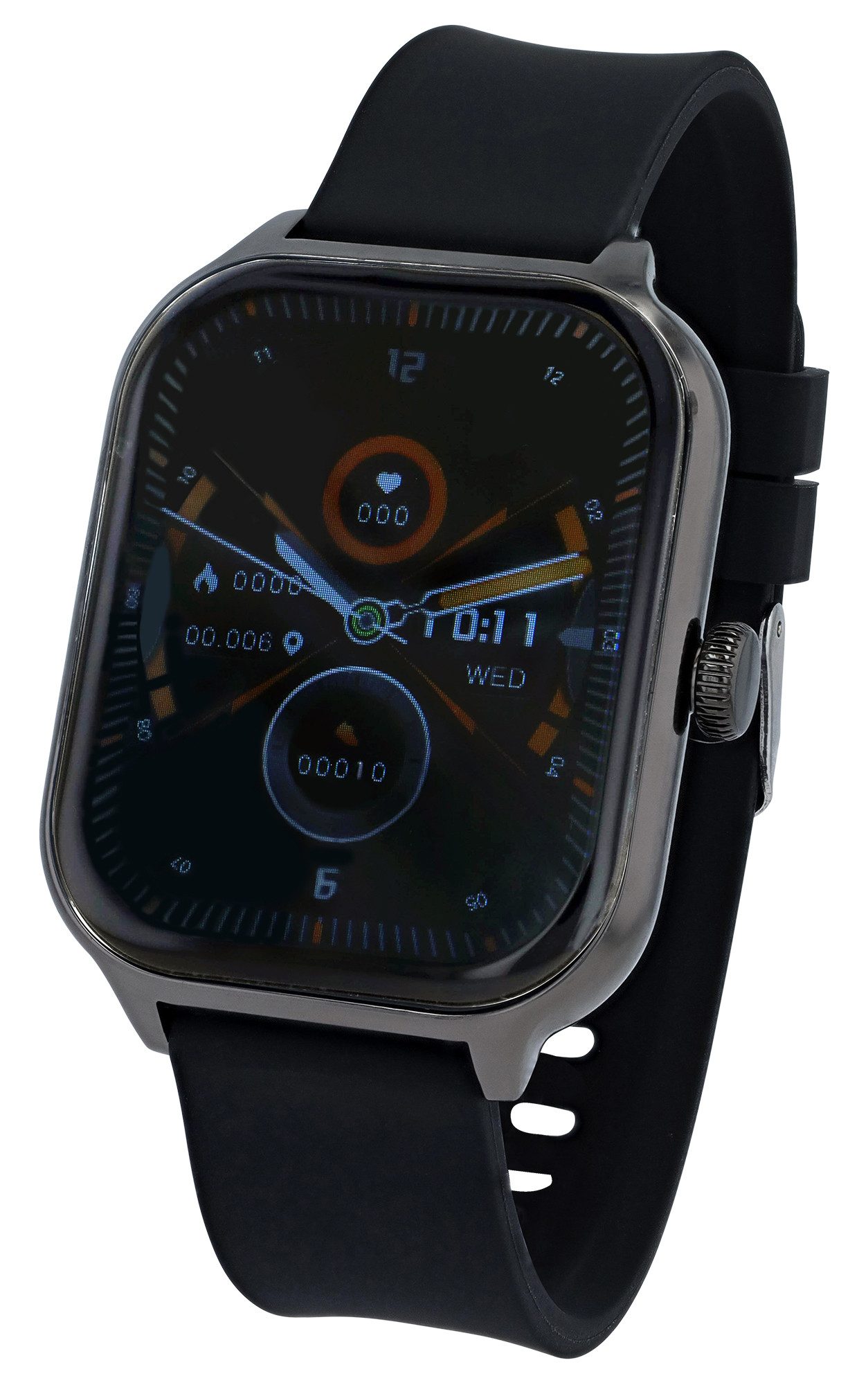 TT TIMETECH Quarzuhr silberfarbig, Mineralglas